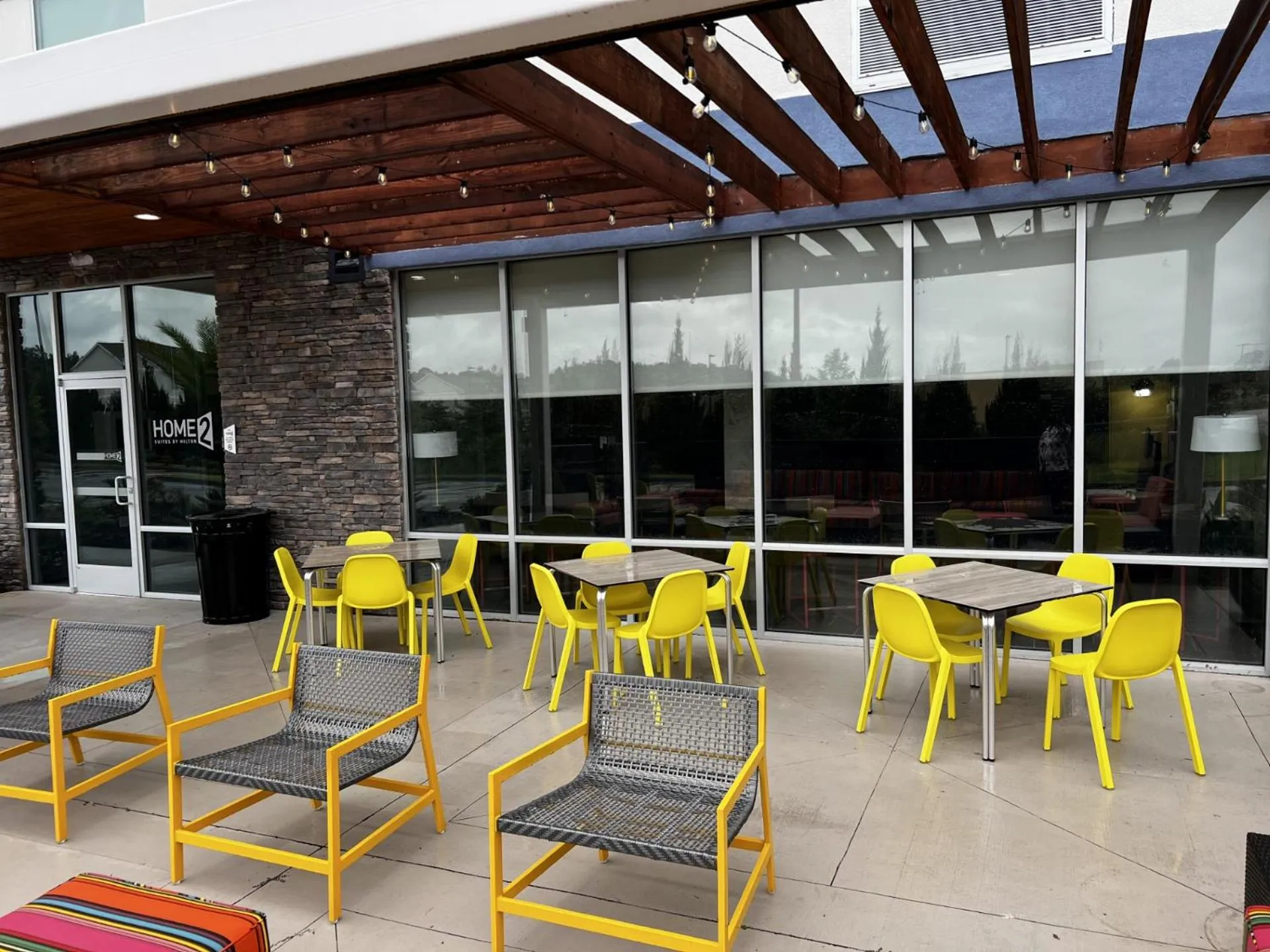 Patio in Home2 Suites By Hilton Hinesville