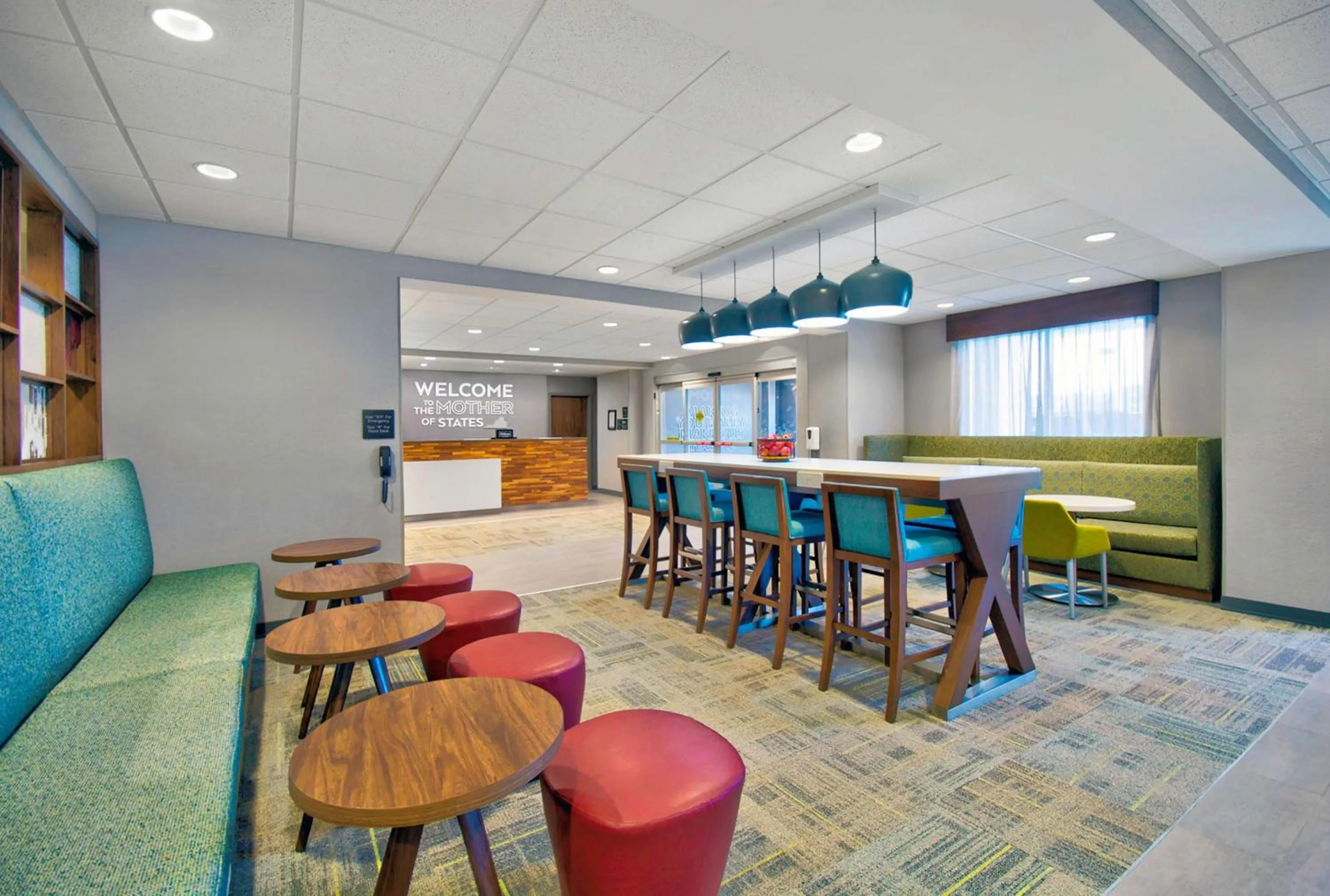 Lobby or reception in Hampton Inn Abingdon, Va