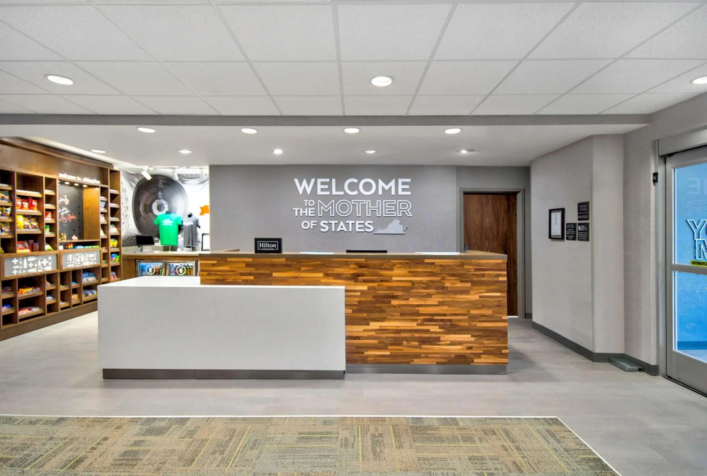 Lobby or reception in Hampton Inn Abingdon, Va