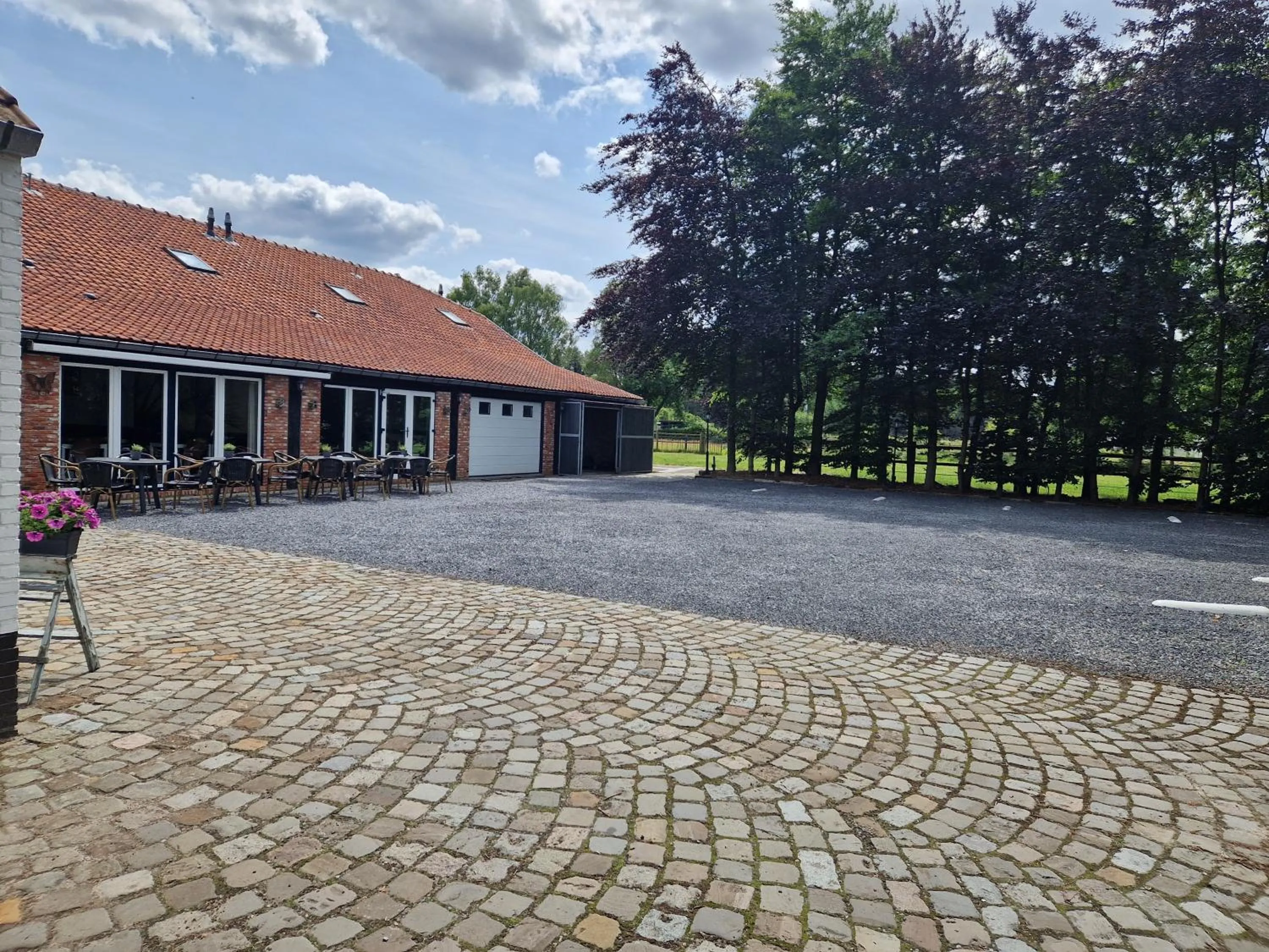 Parking in B&B De Kroonhoeve