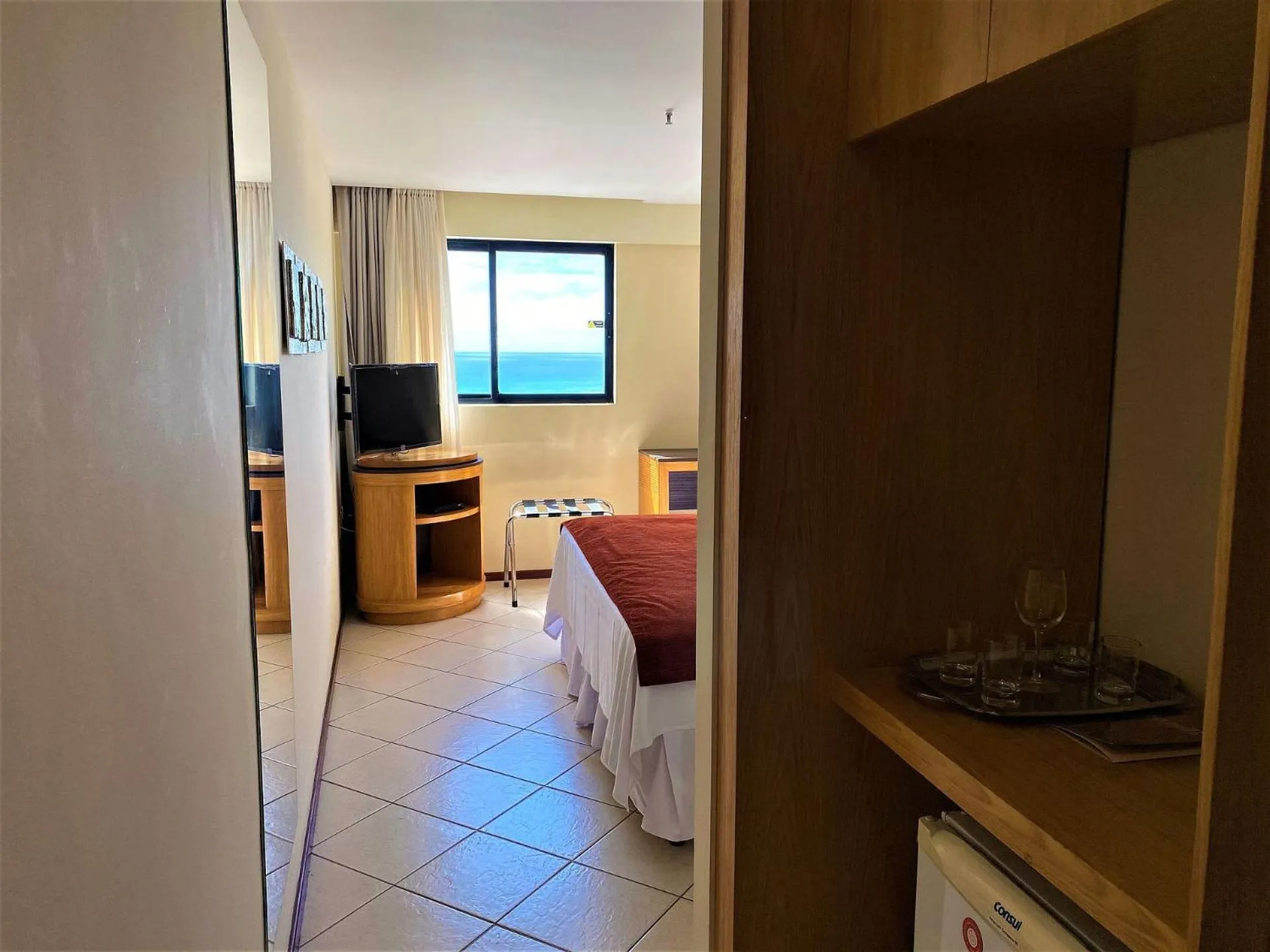 Bed in Natal Plaza #1202 - Suíte Vista Mar por Carpediem