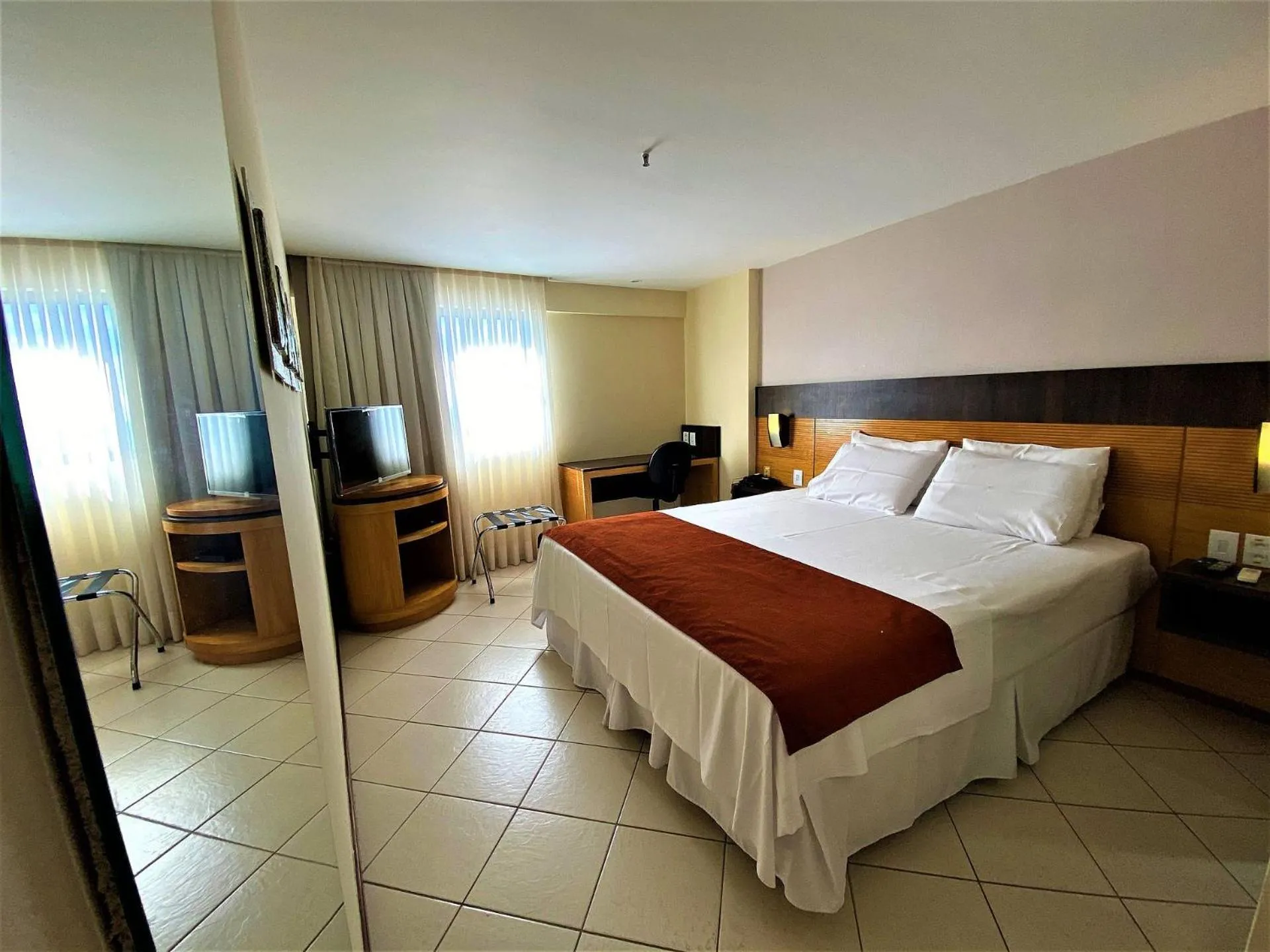 Bed in Natal Plaza #1202 - Suíte Vista Mar por Carpediem