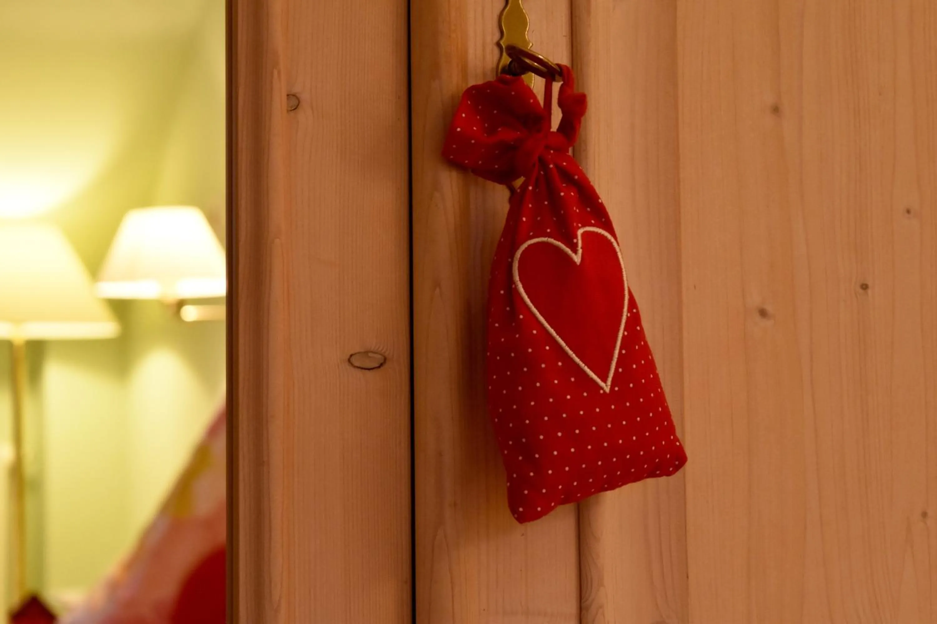 Decorative detail, Bed in Gastinger Hotel-Restaurant