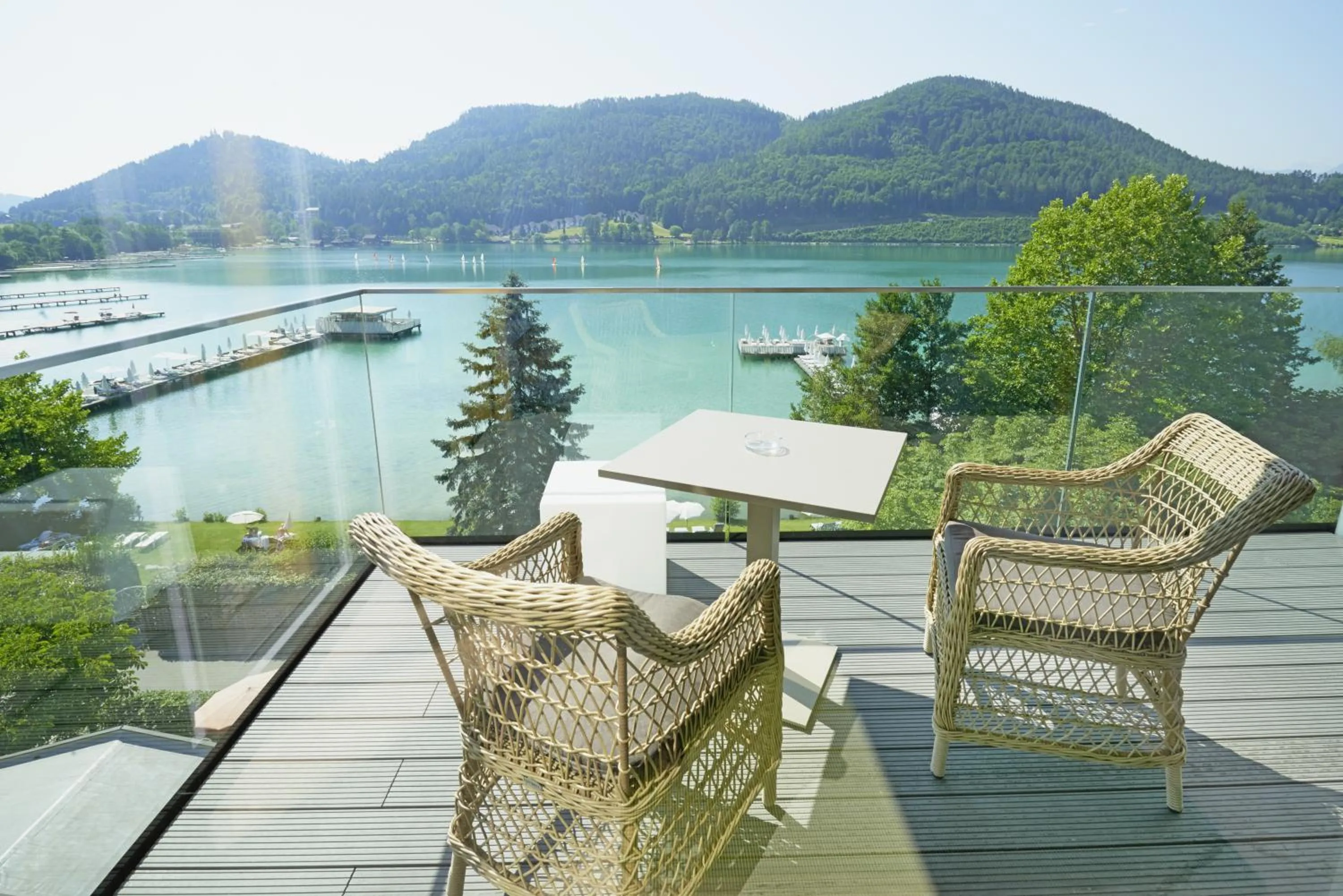 Balcony/Terrace in Amerika-Holzer Hotel & Resort