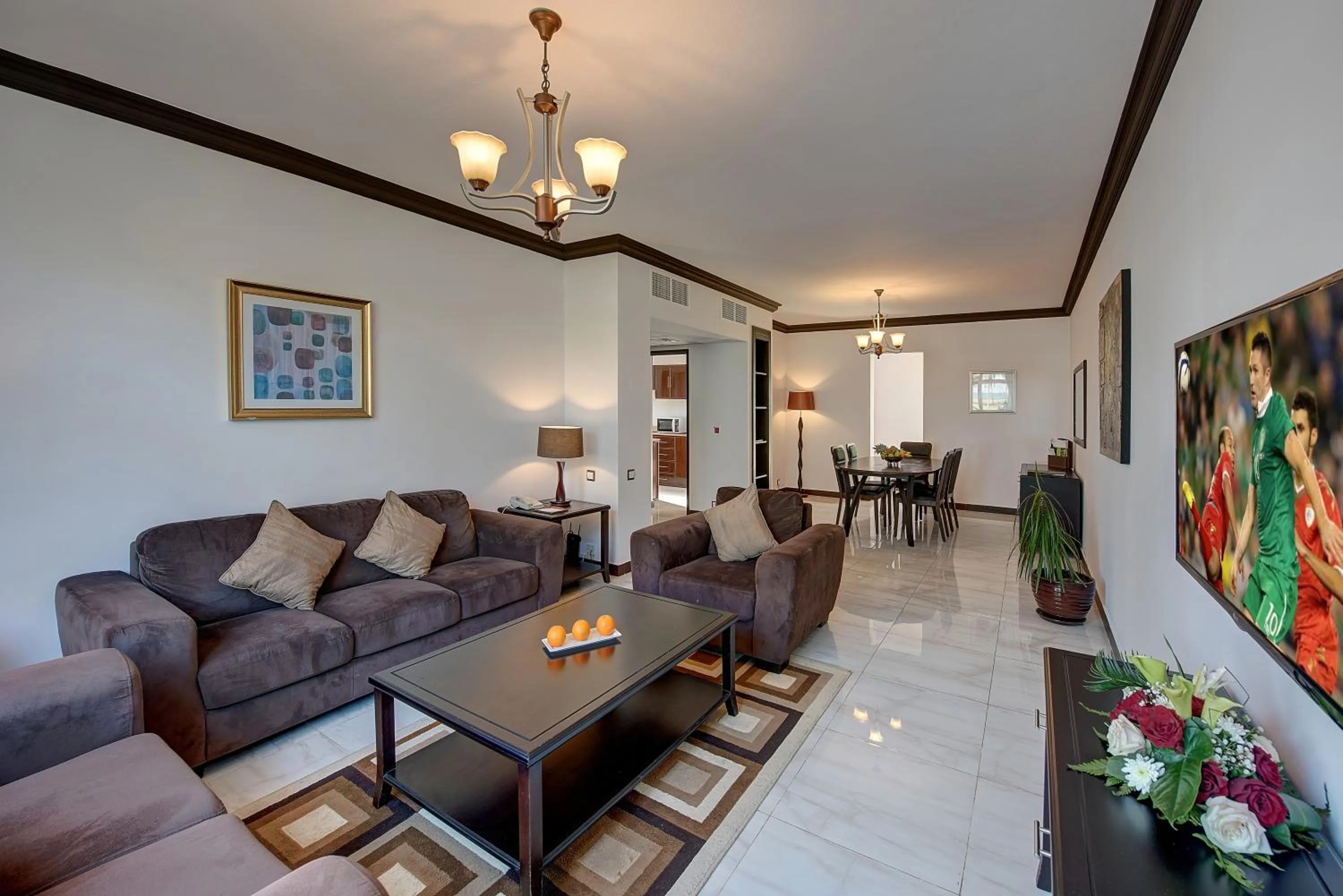 Living room in Crowne Plaza Resort Salalah by IHG