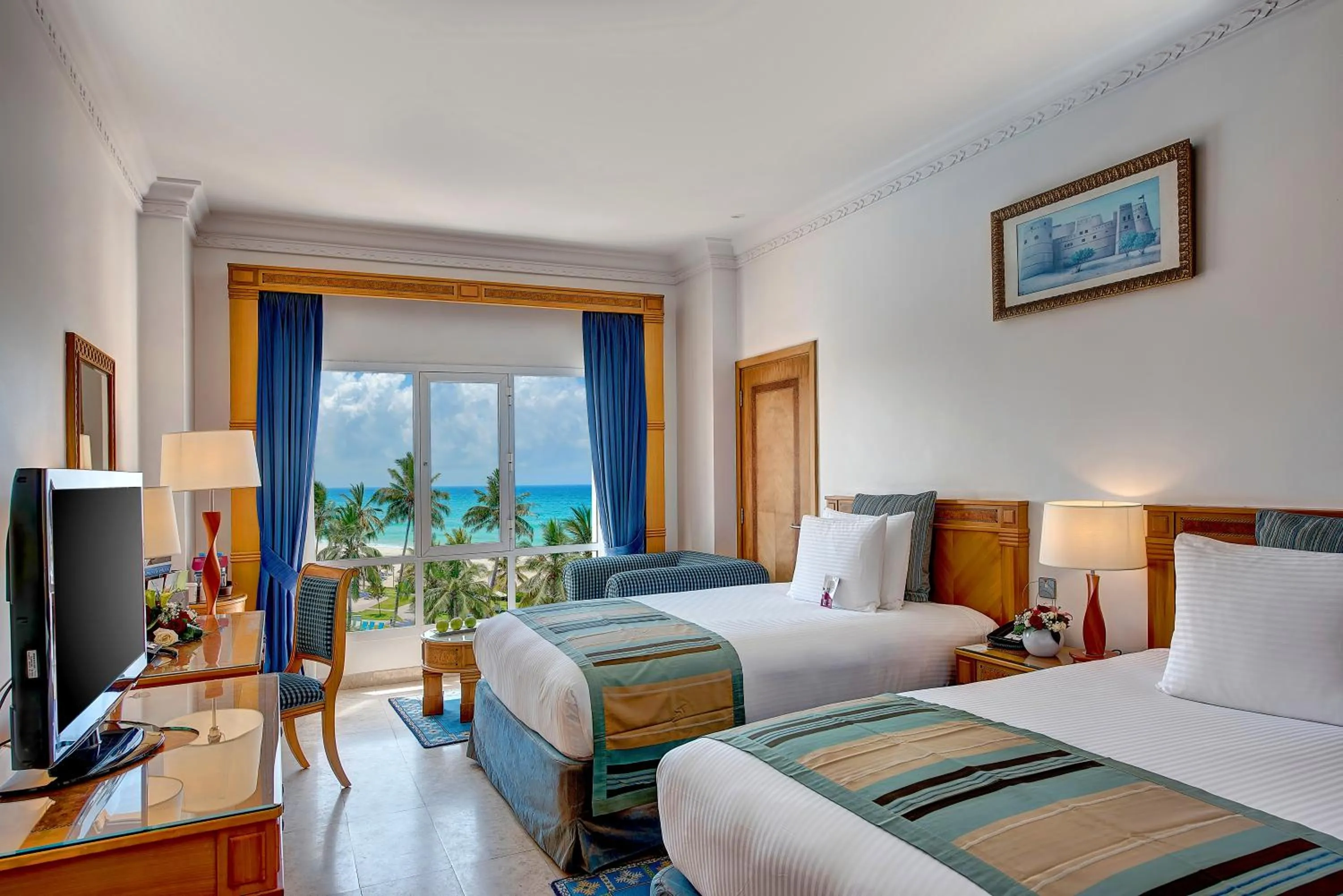 Photo of the whole room, Bed in Crowne Plaza Resort Salalah by IHG