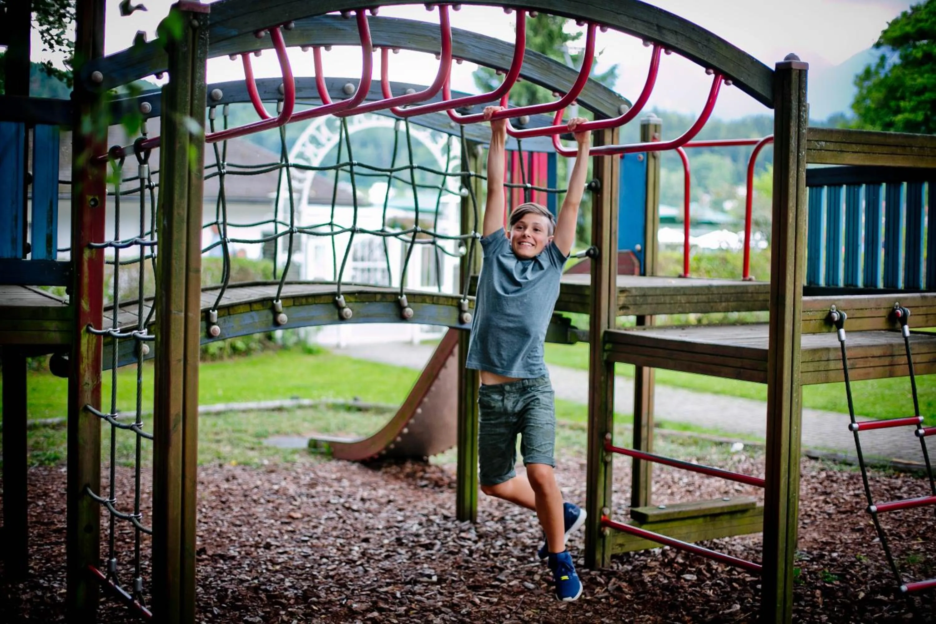 Children play ground in Hotel Birkenhof am See