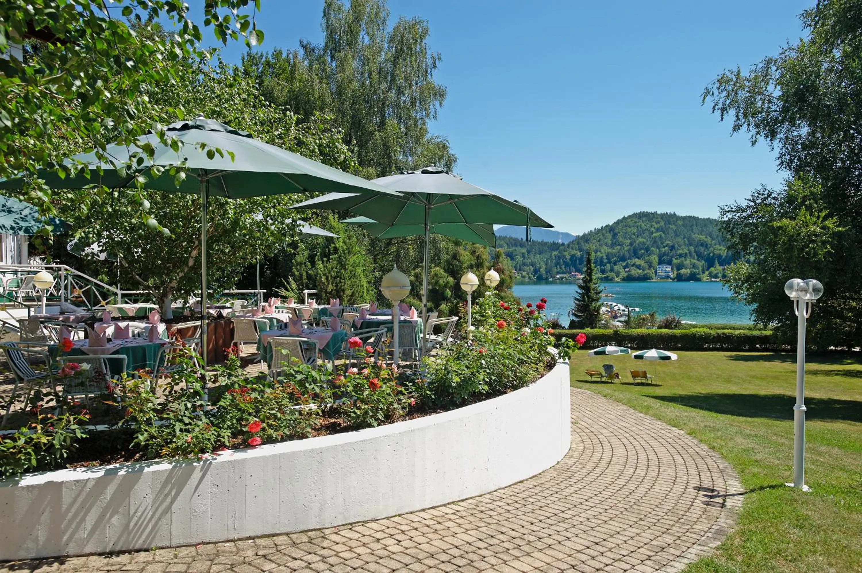 Balcony/Terrace in Hotel Birkenhof am See