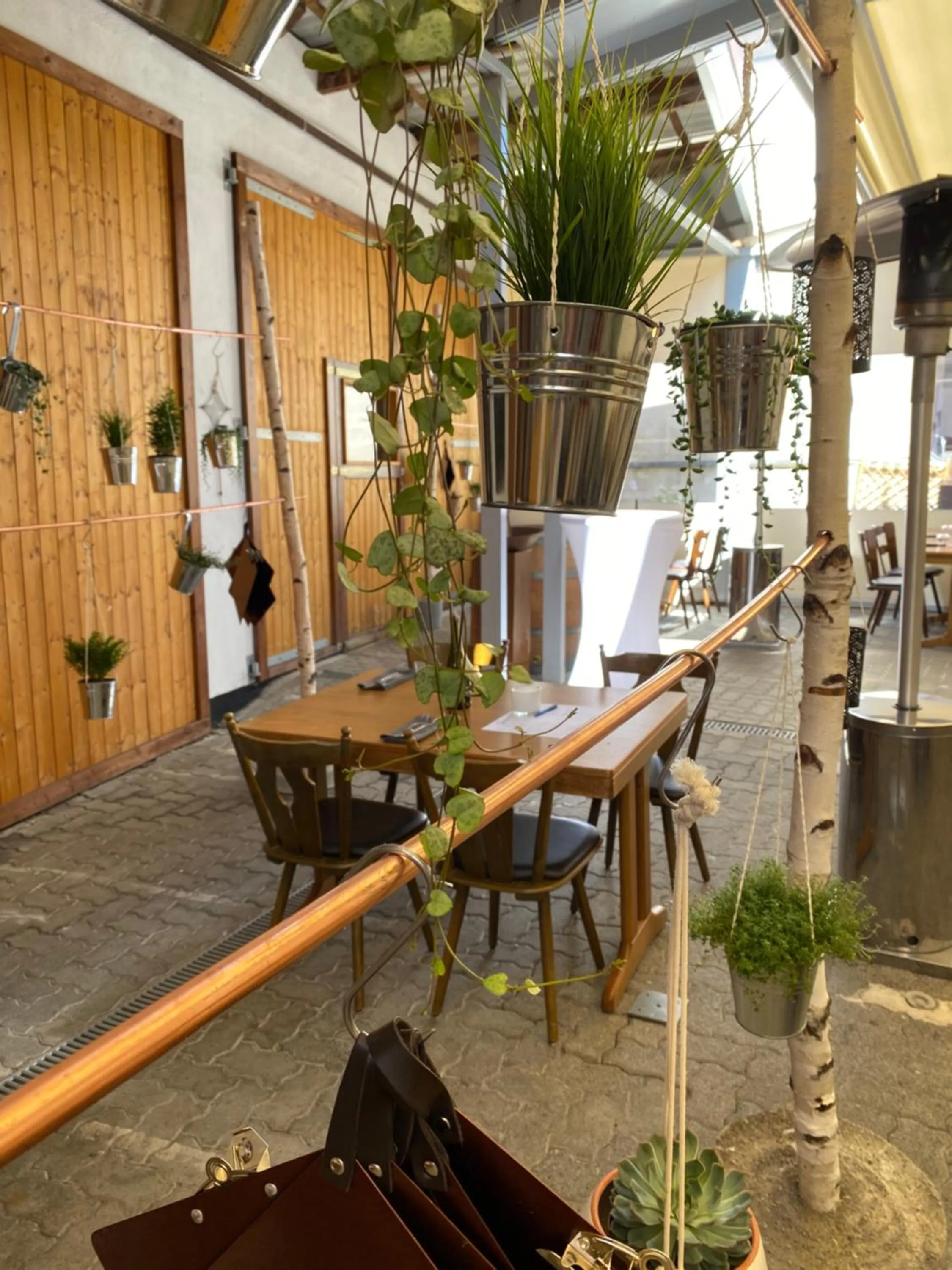 Patio in Hotel-Gasthaus-Kraft