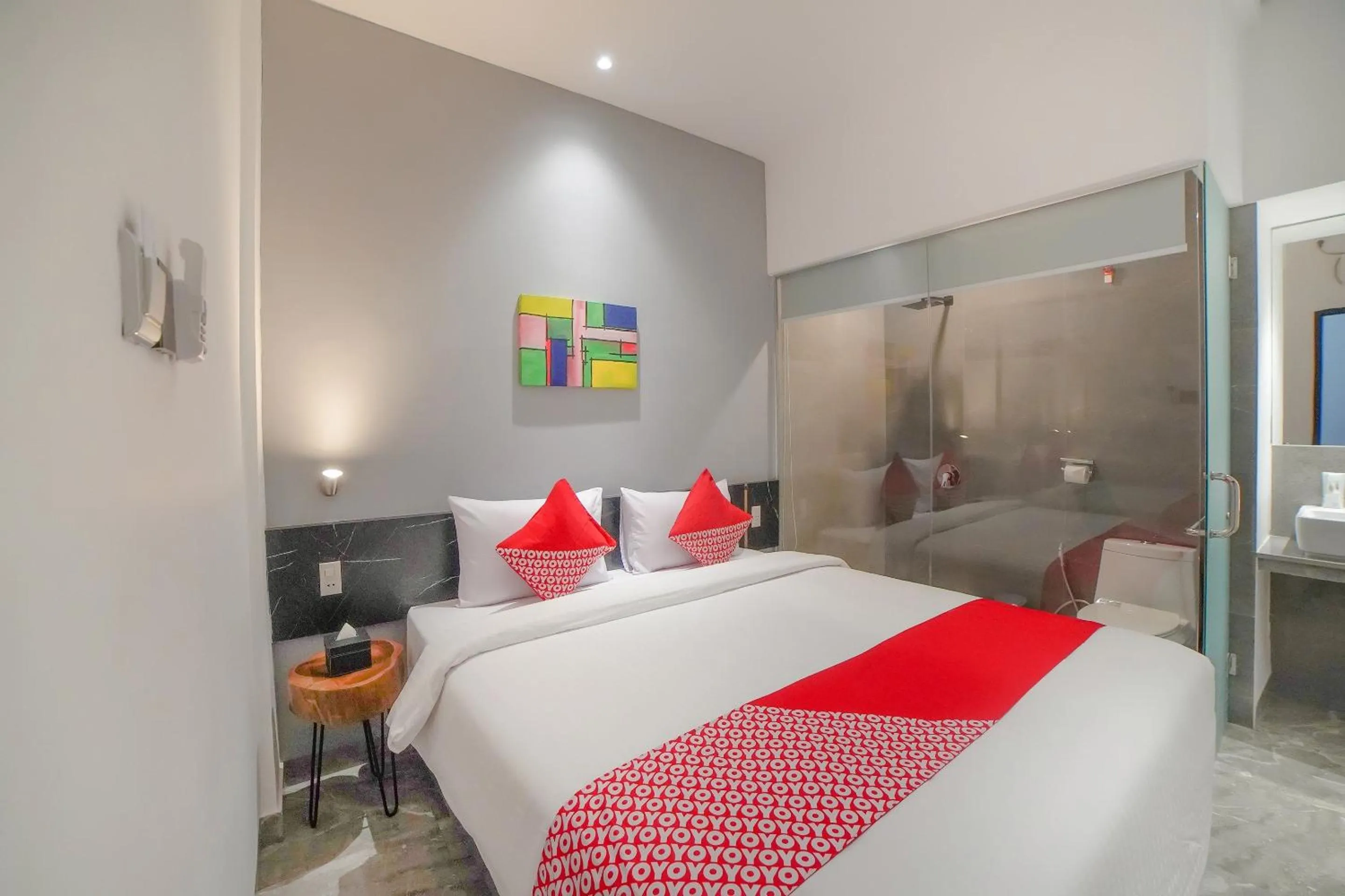 Bedroom, Bed in Capital O 90447 Kardopa Hotel Megapark