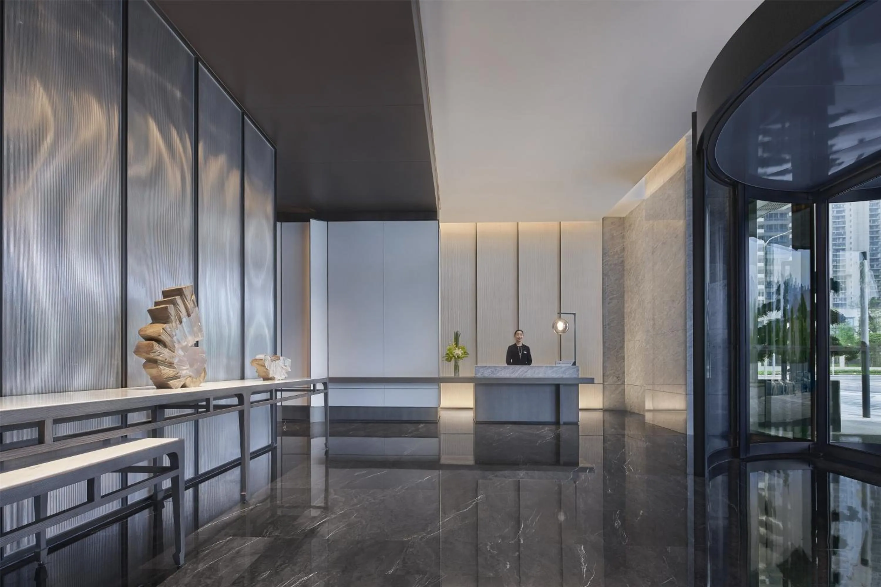 concierge in The Meixi Lake, Changsha Marriott Executive Apartments