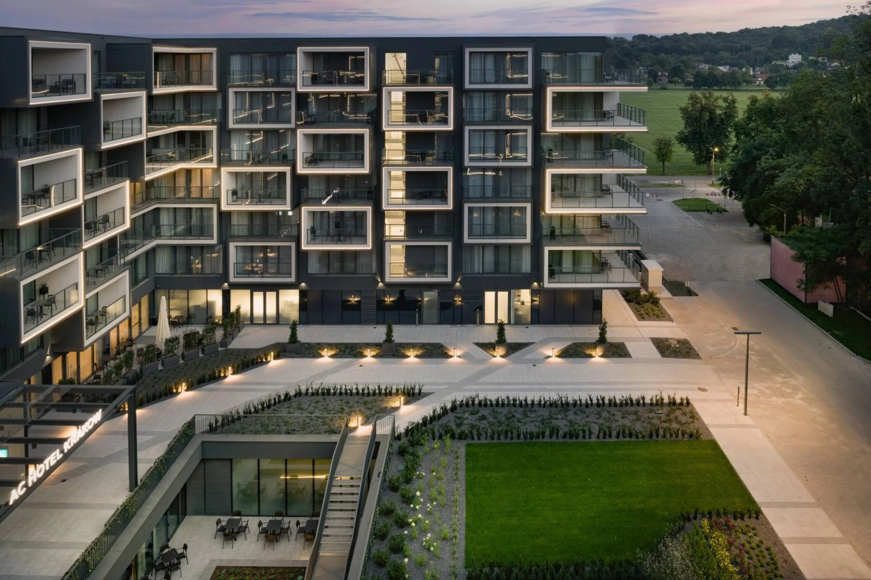 Property building in AC Hotel by Marriott Krakow