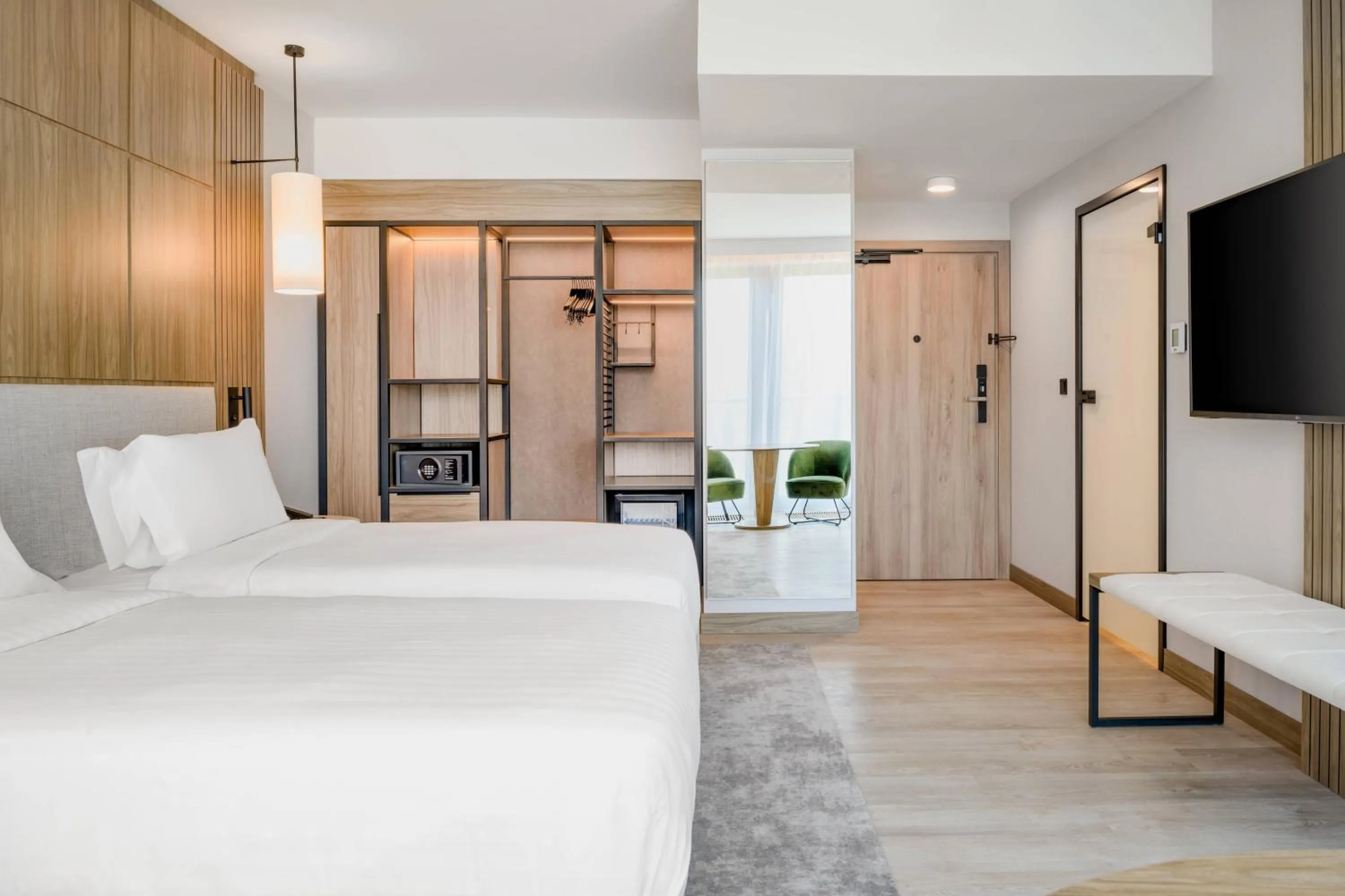 Photo of the whole room, Bed in AC Hotel by Marriott Krakow