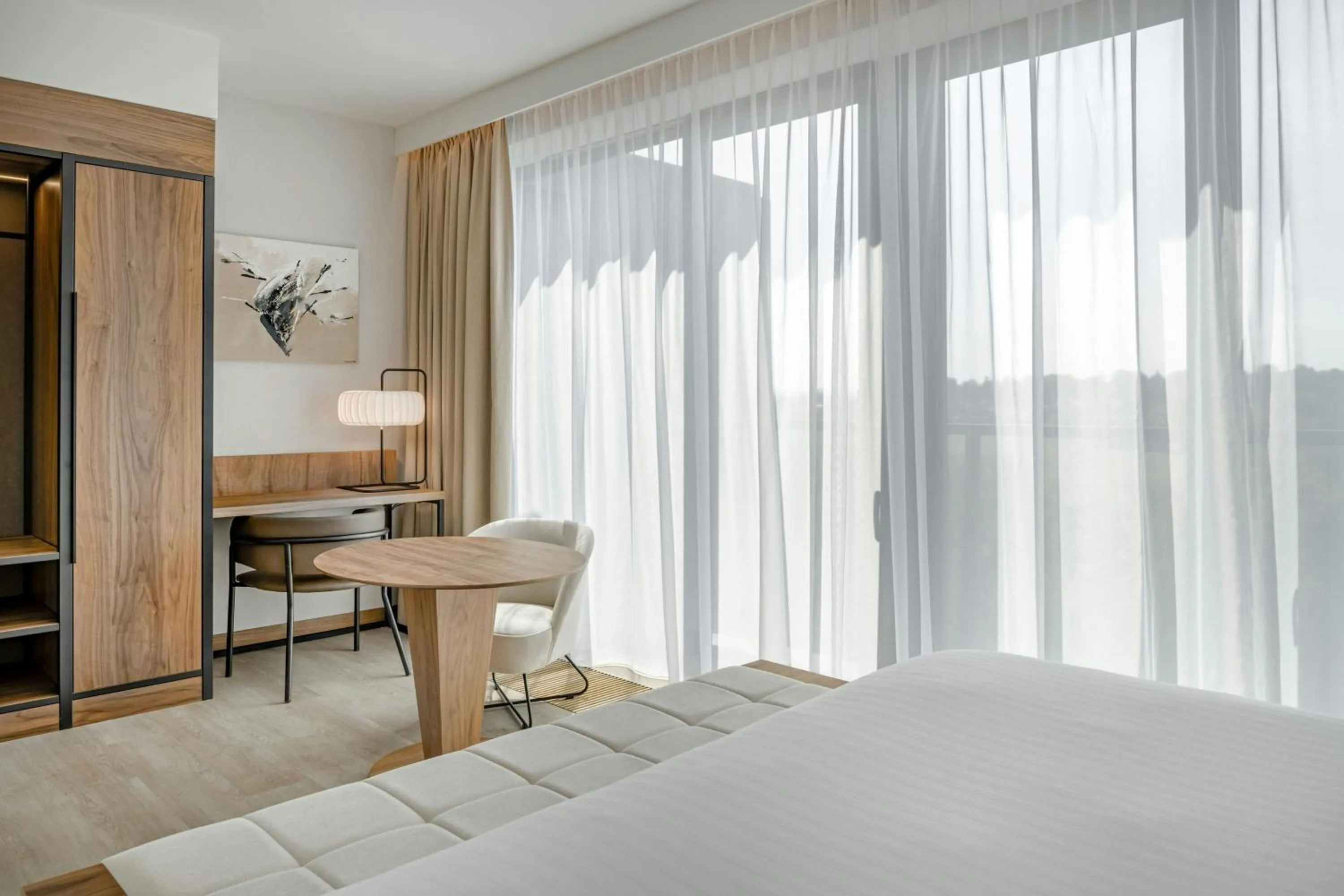 Photo of the whole room, Bed in AC Hotel by Marriott Krakow