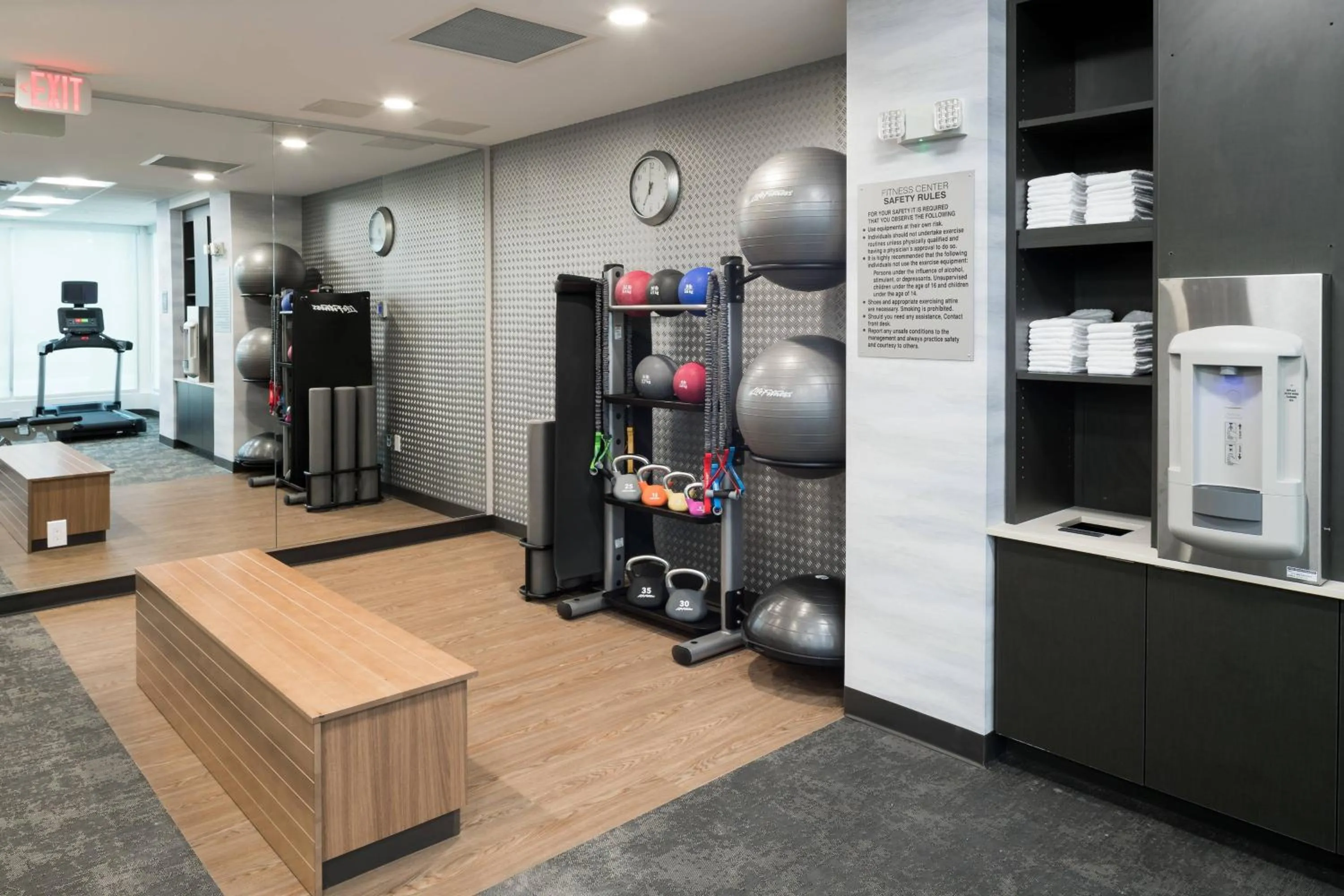 Fitness centre/facilities in Fairfield by Marriott Inn & Suites Savannah I-95 North