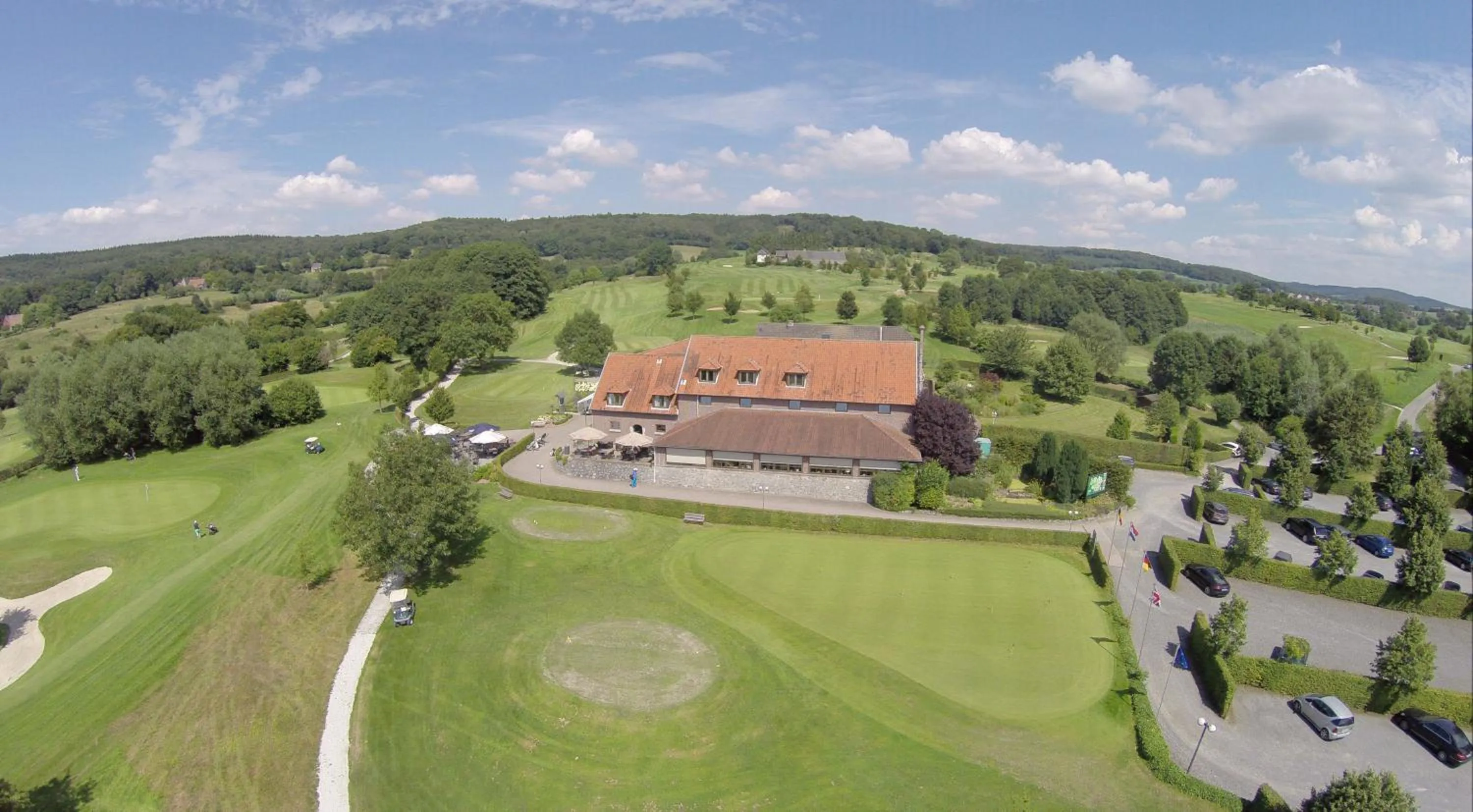 Bird's eye view in Golf Hotel Mergelhof