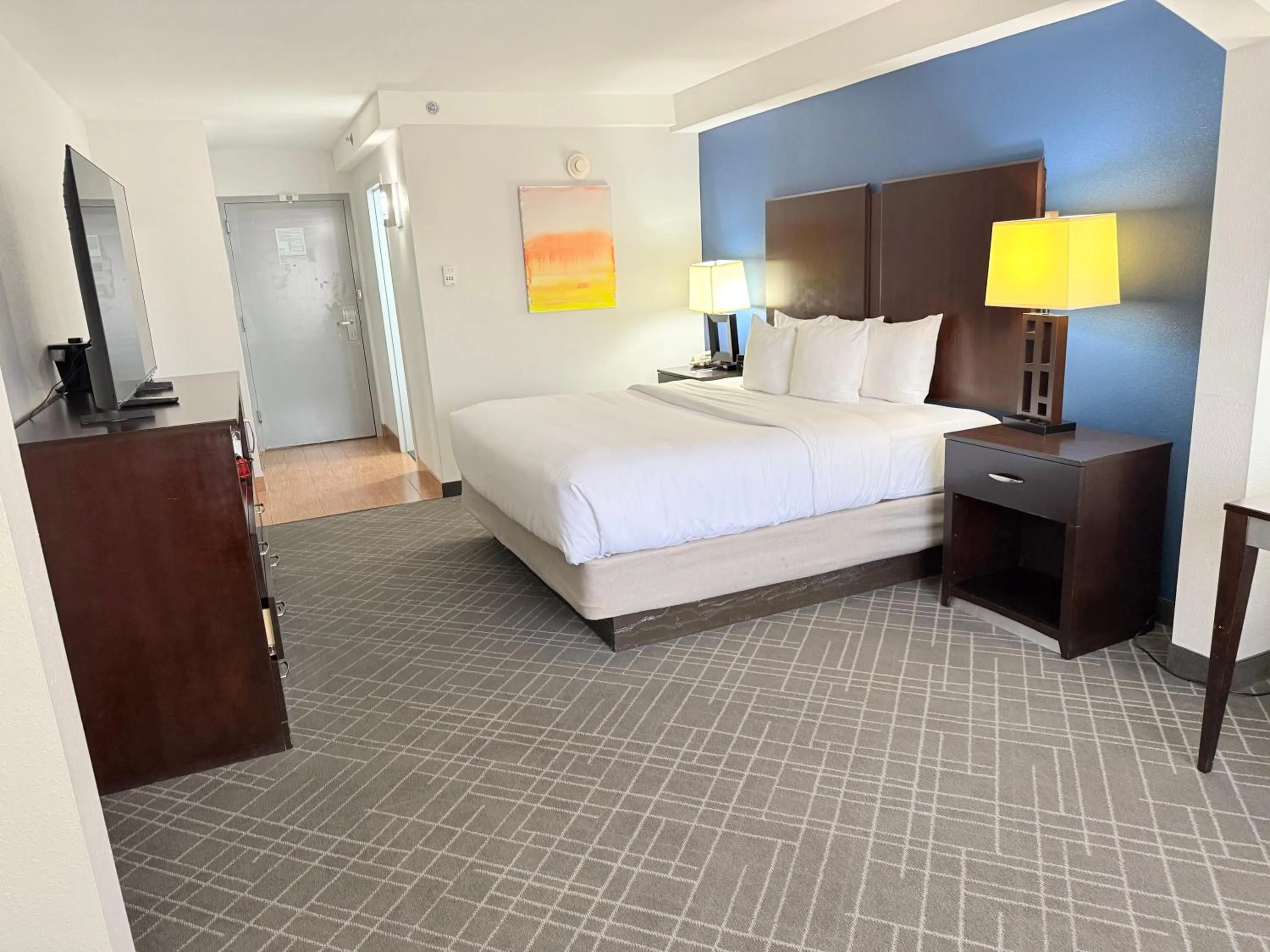 Bed in Comfort Inn Conover-Hickory