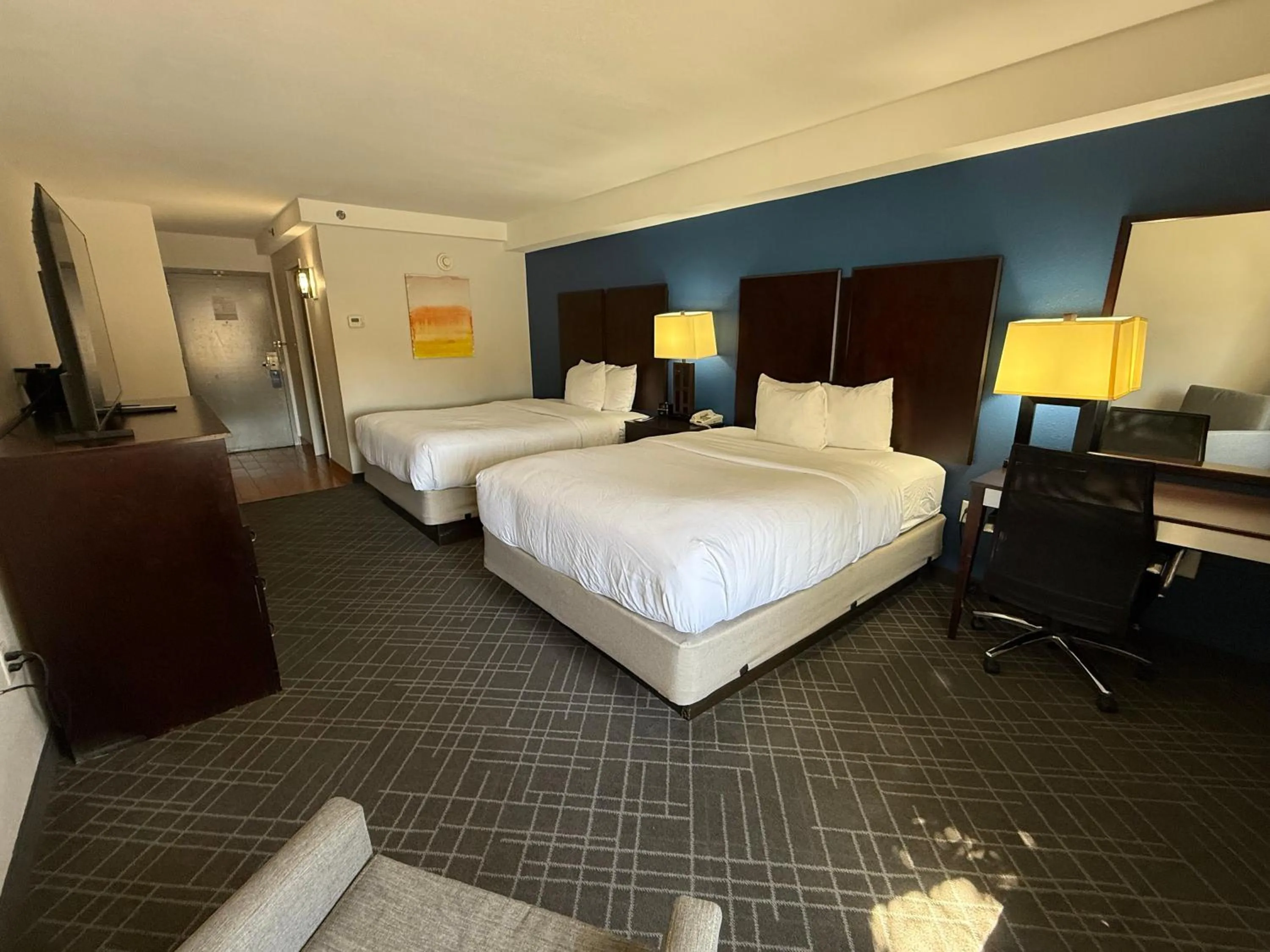 Bed in Comfort Inn Conover-Hickory