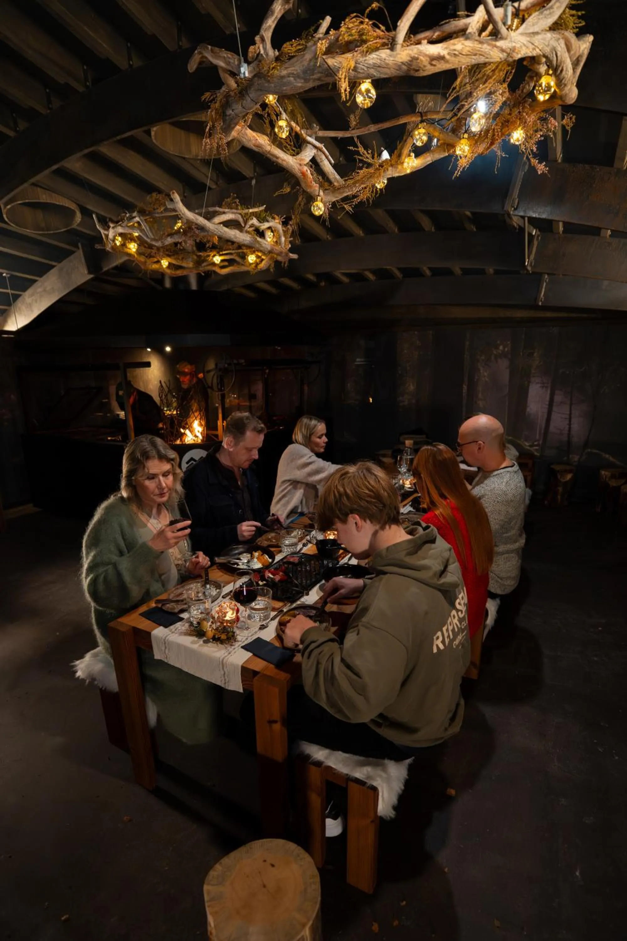 Restaurant/places to eat in Haltia Lake Lodge nature boutique hotel & glamping