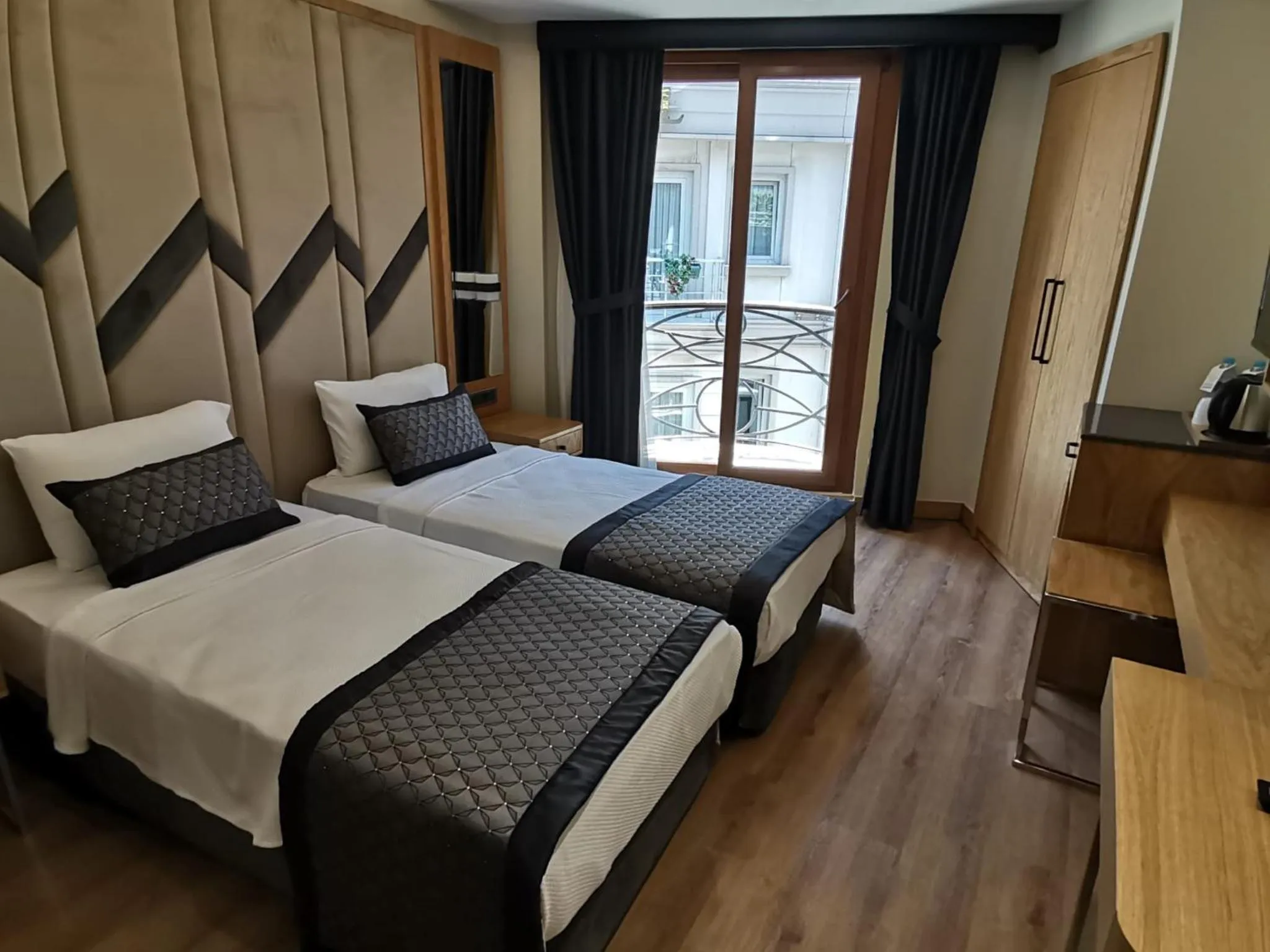 Bed in Endican Sultanahmet Hotel