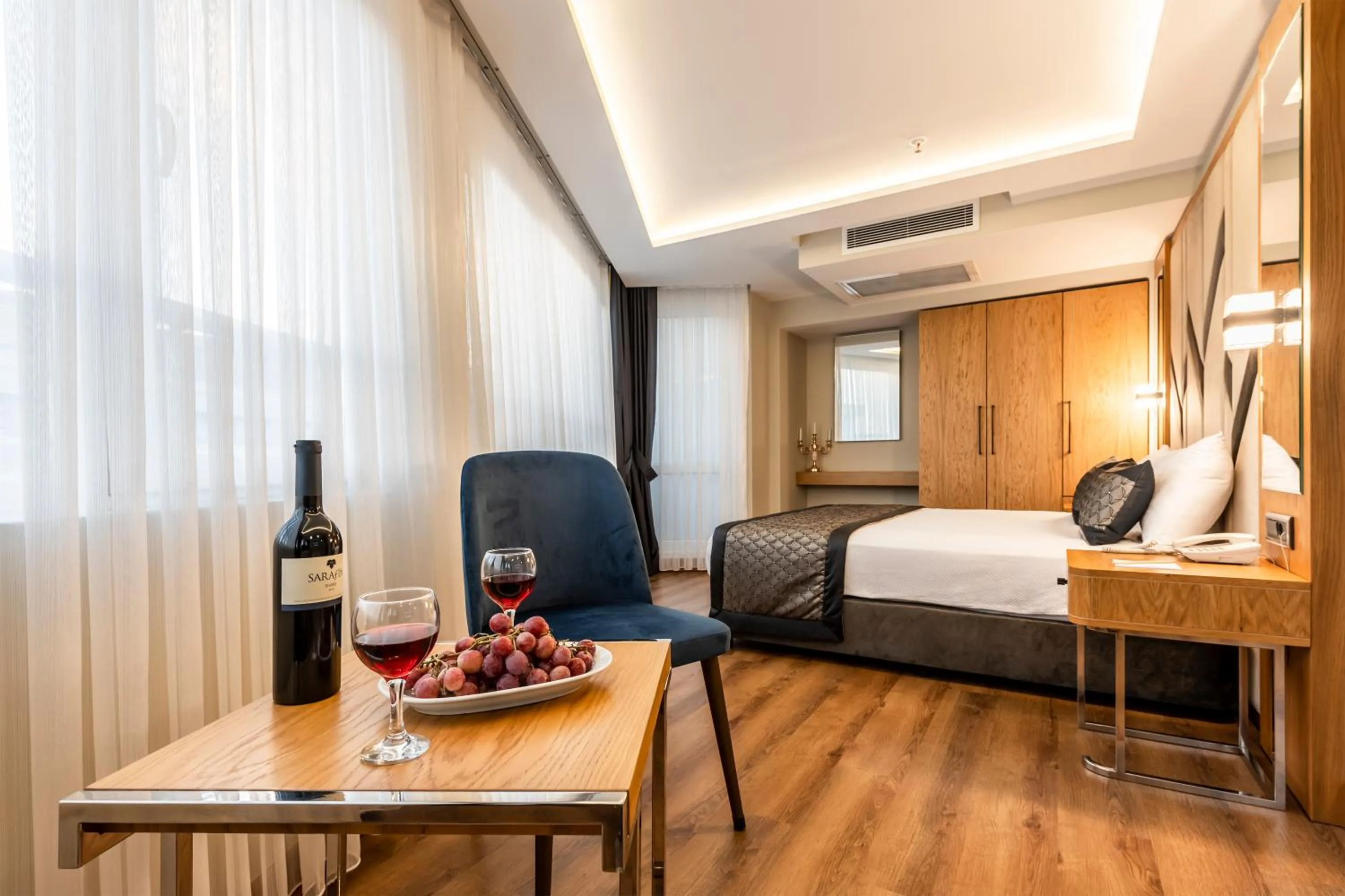 Bed in Endican Sultanahmet Hotel