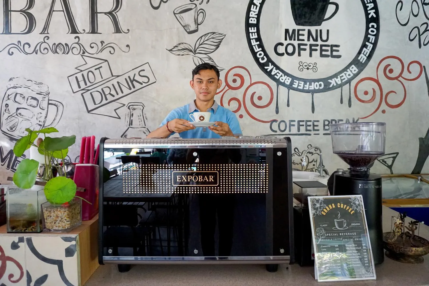 Staff in Graha Socio Hotel Nusa Dua Bali