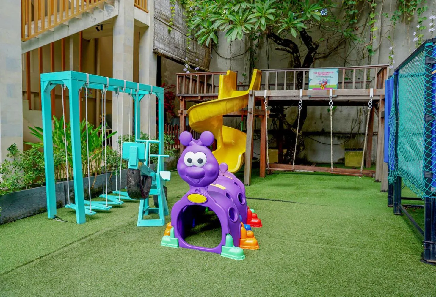 Children play ground in Graha Socio Hotel Nusa Dua Bali