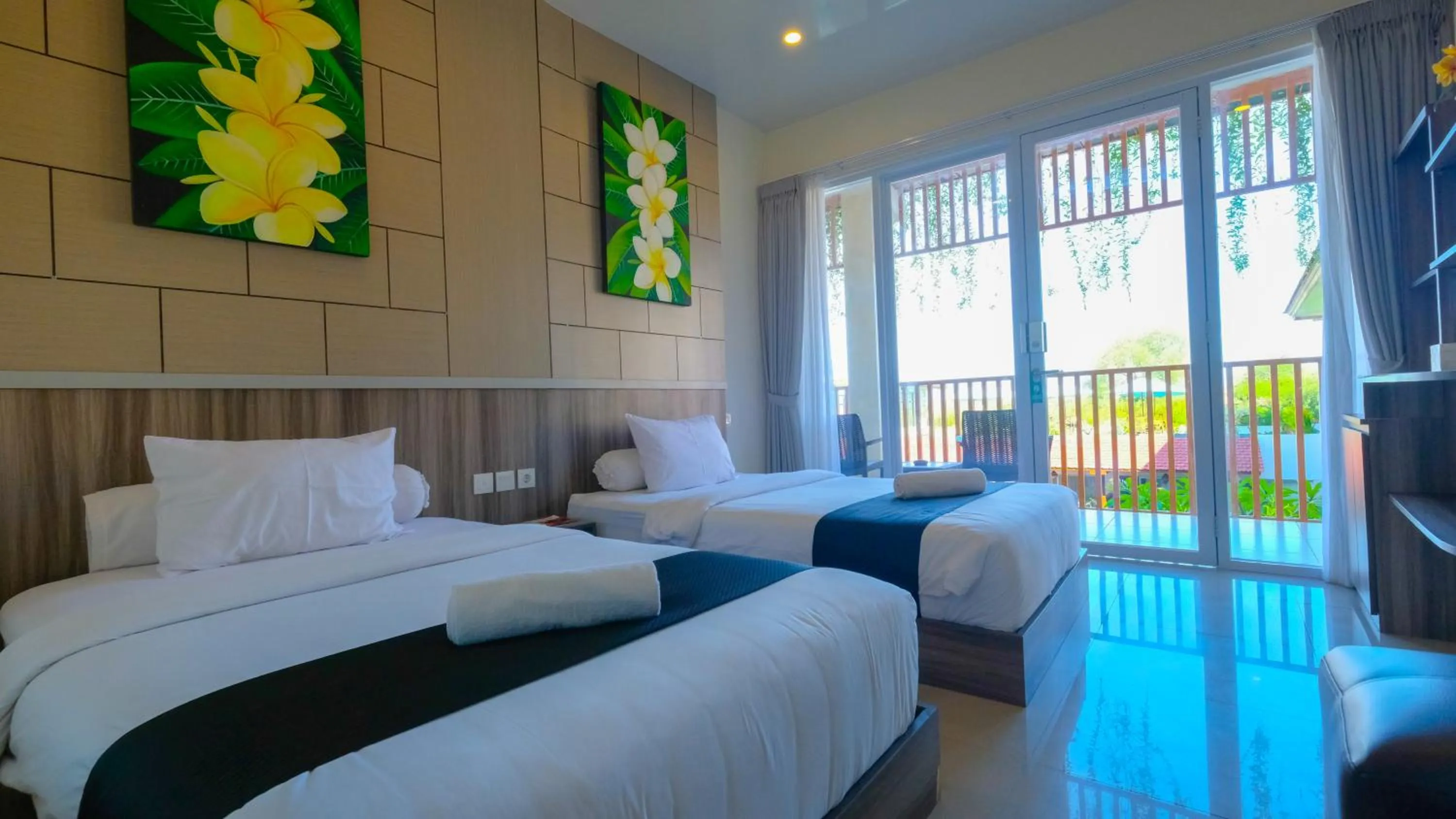 Bed in Graha Socio Hotel Nusa Dua Bali