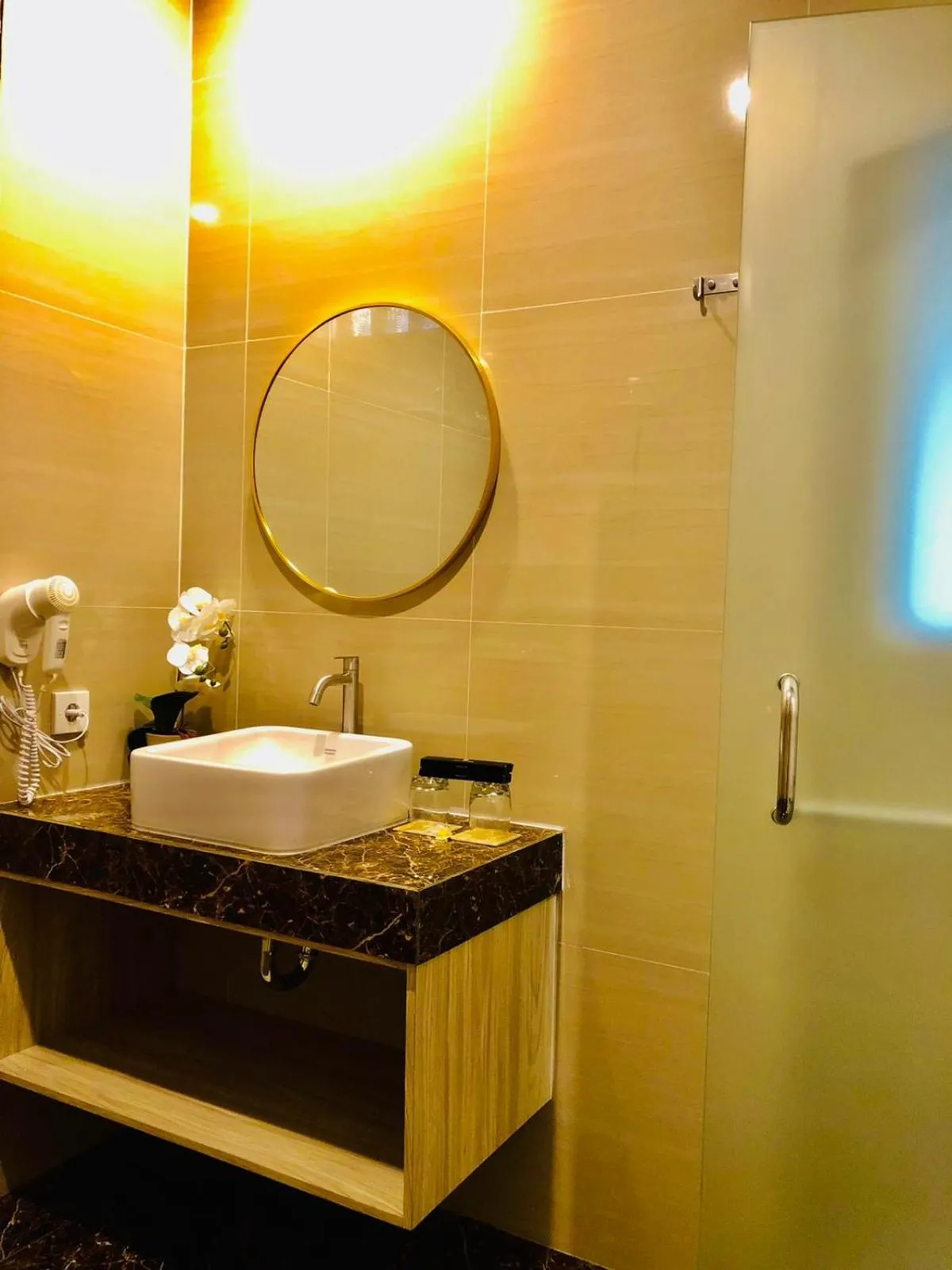 Bathroom in Graha Socio Hotel Nusa Dua Bali