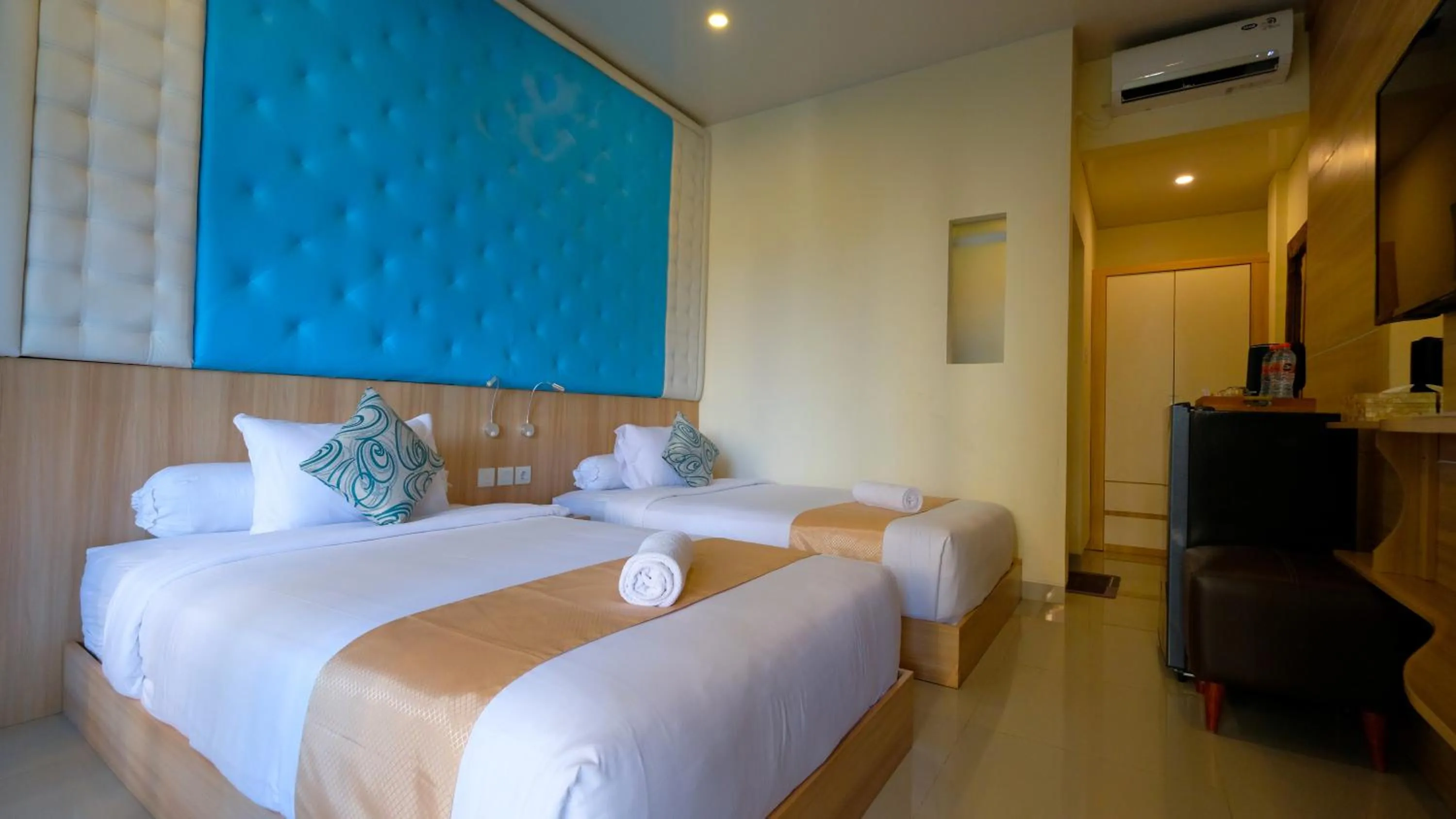 Bed in Graha Socio Hotel Nusa Dua Bali