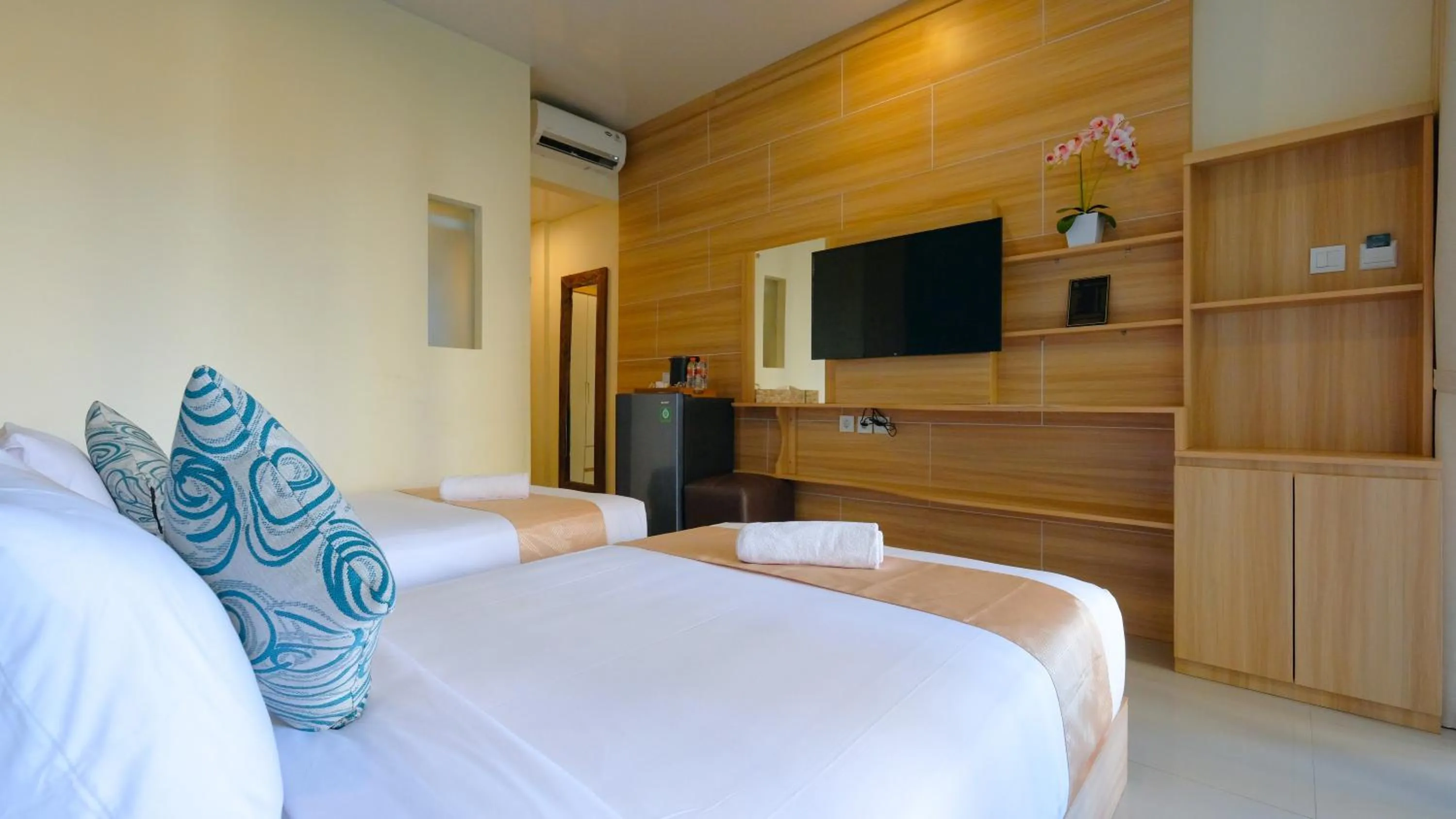 Bed in Graha Socio Hotel Nusa Dua Bali