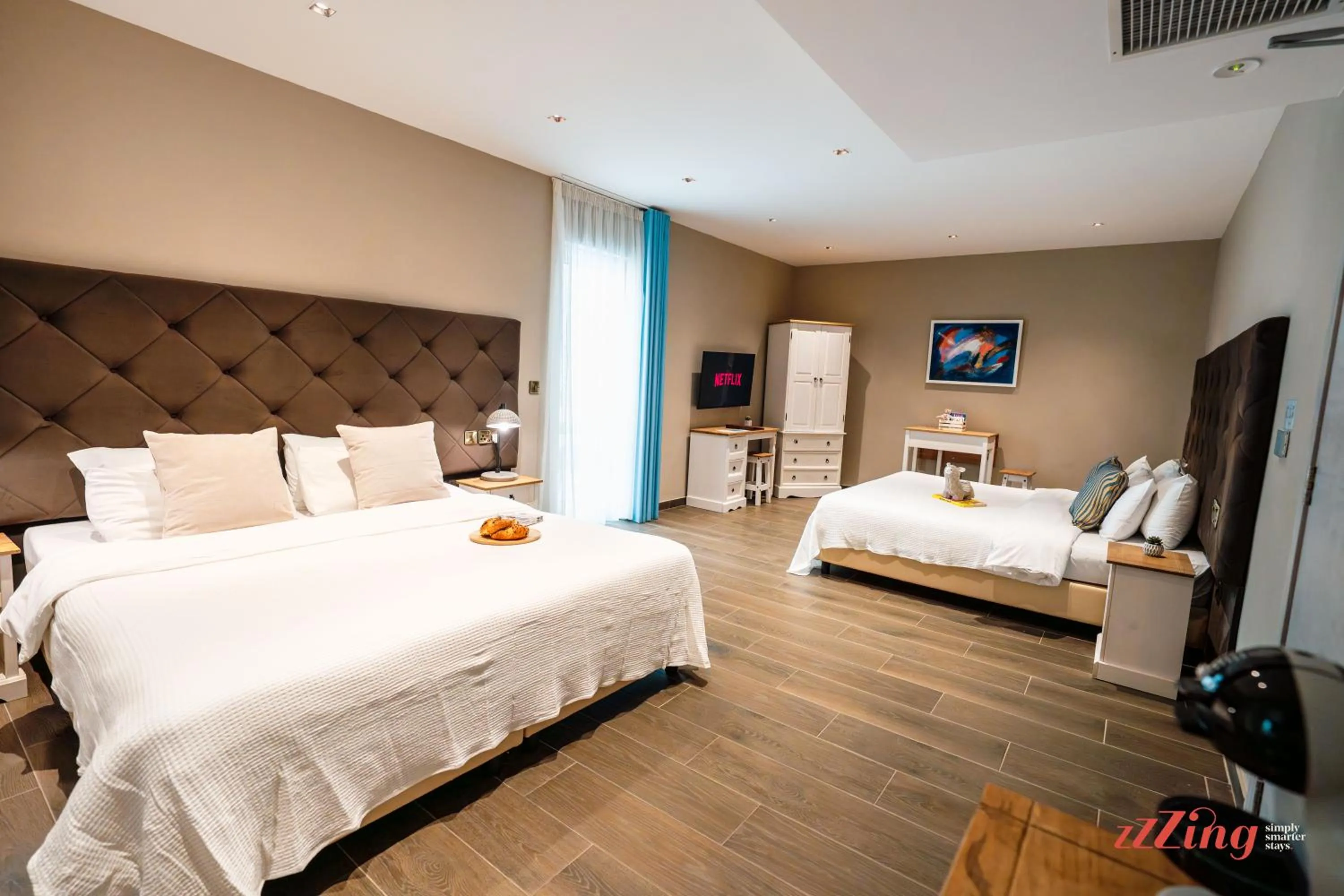 Bed in The Segond Hotel