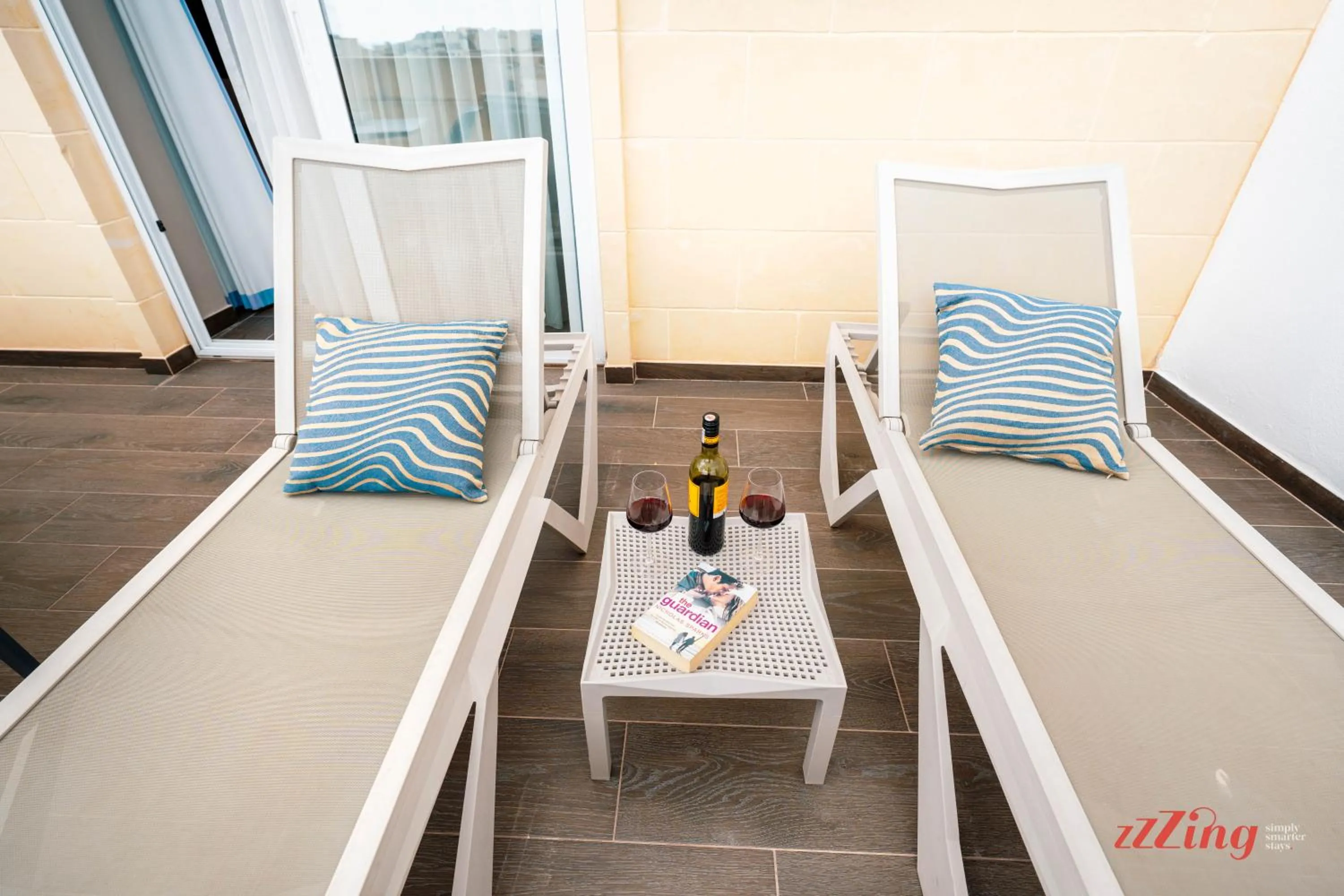 Patio in The Segond Hotel