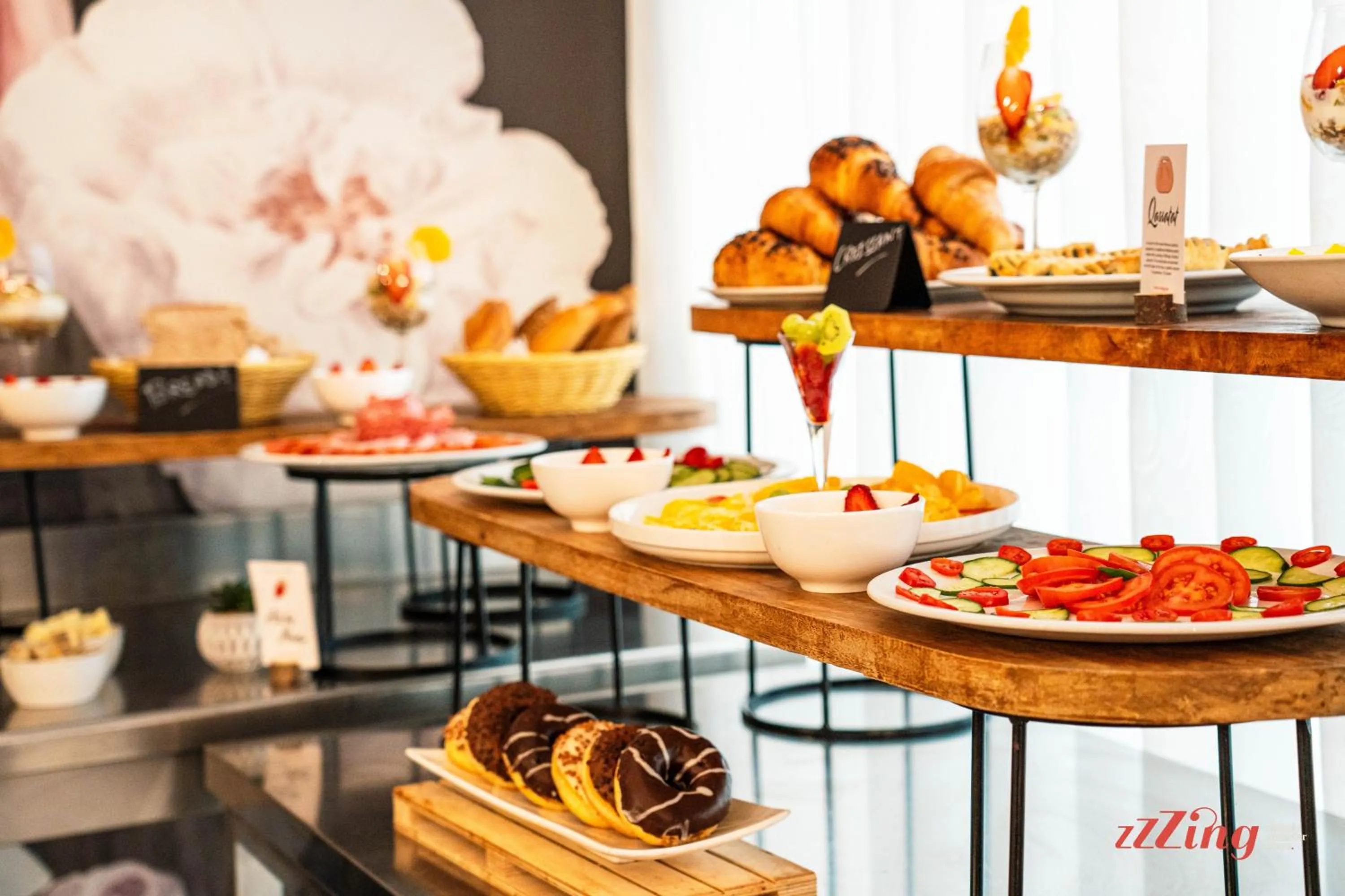 Continental breakfast in The Segond Hotel