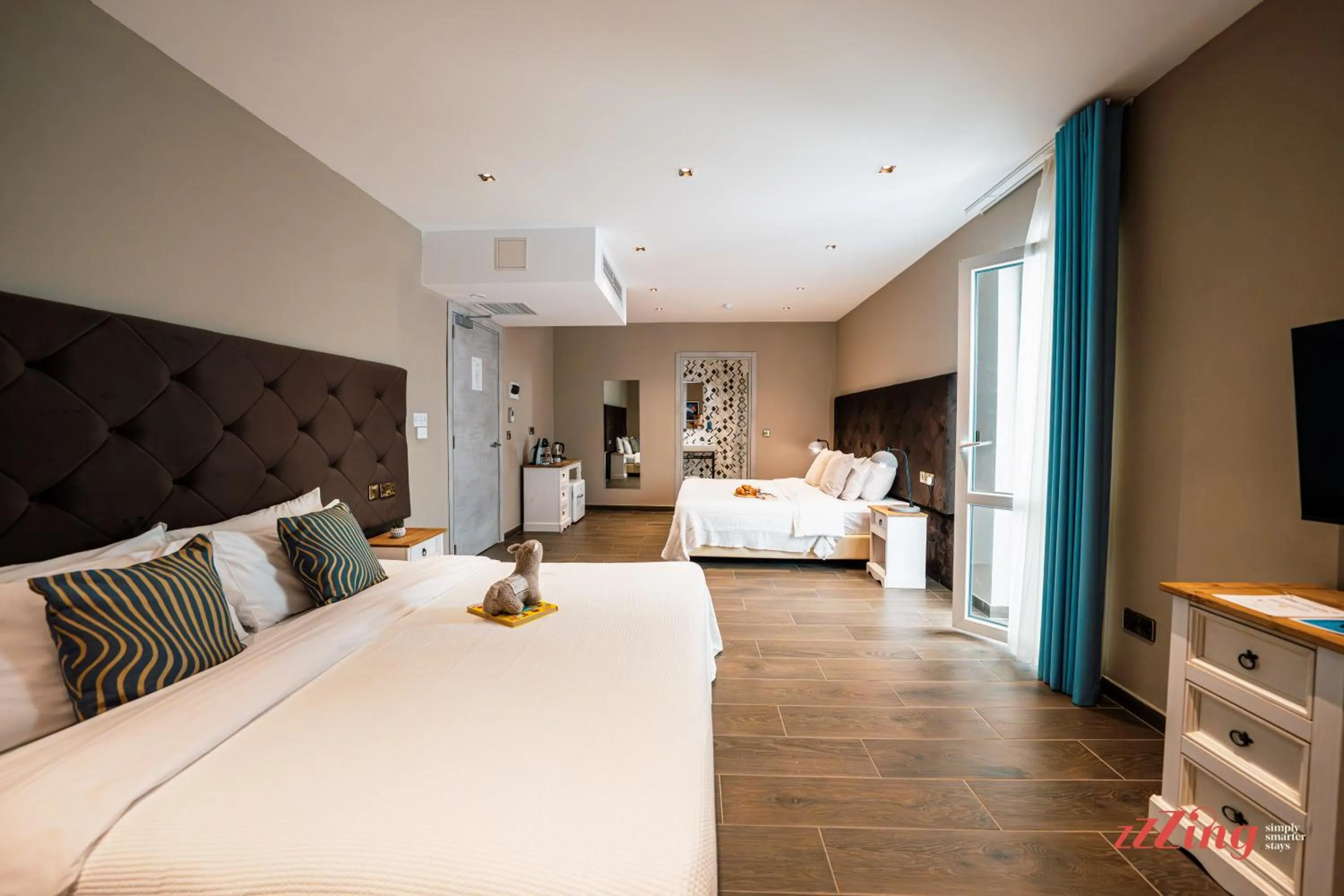 Bed in The Segond Hotel