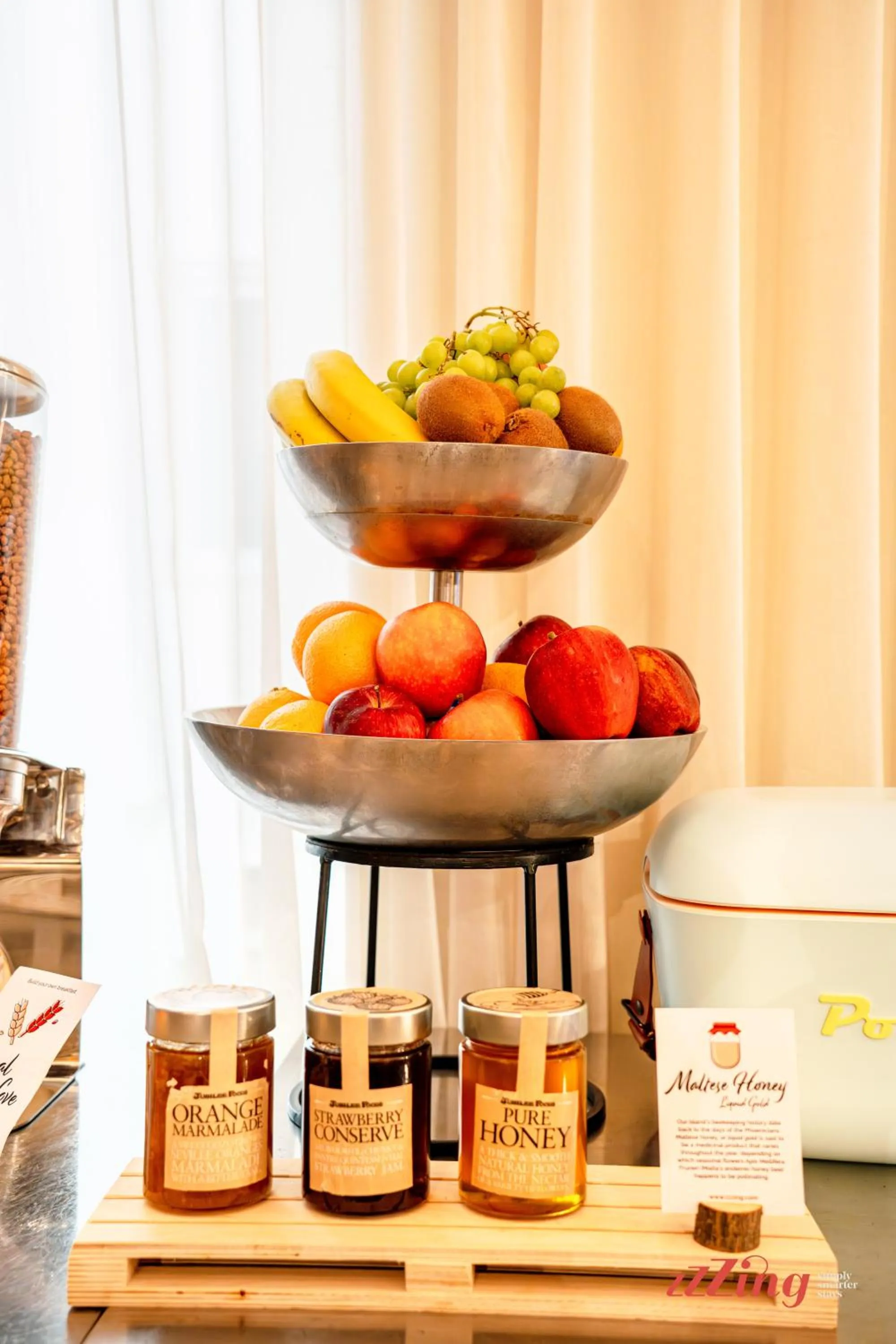 Continental breakfast in The Segond Hotel