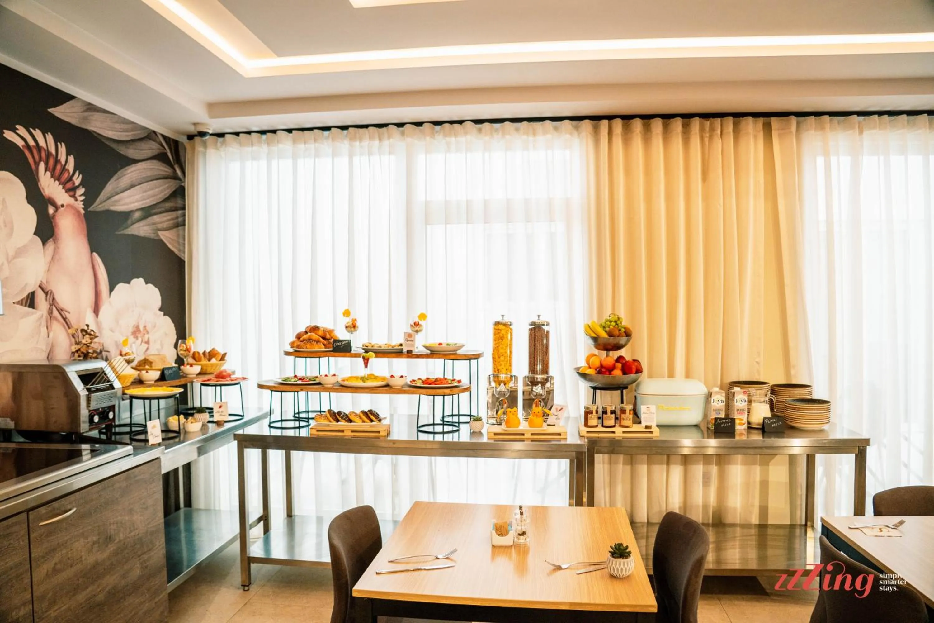 Continental breakfast in The Segond Hotel