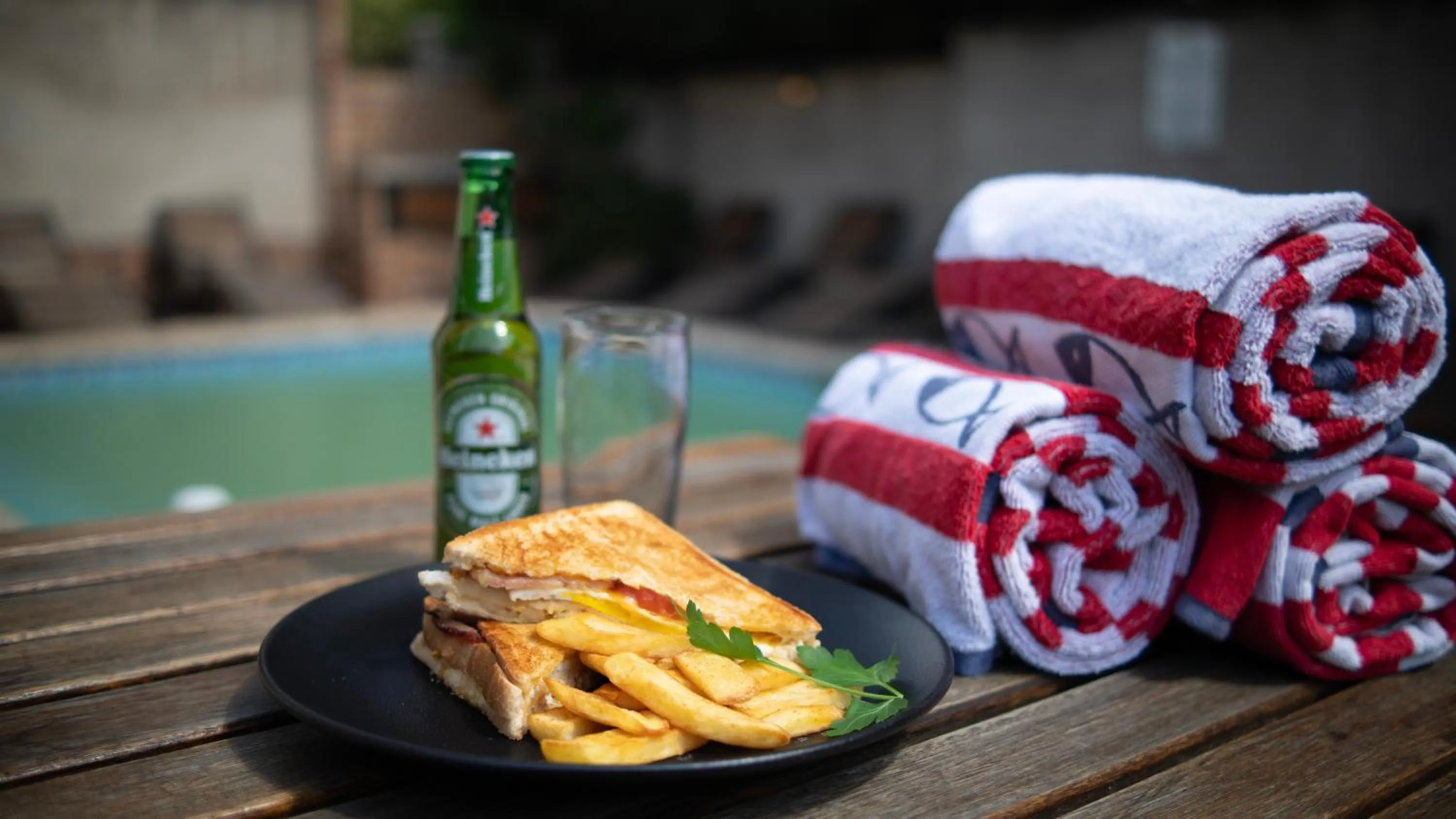 Swimming pool in Alveston Manor Boutique Hotel & Spa