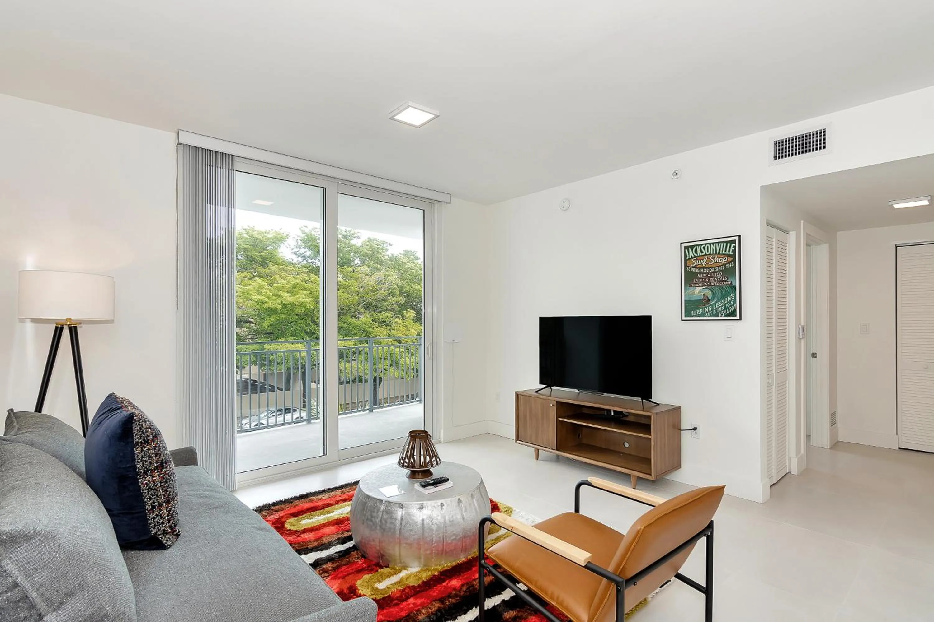 Living room in Roami at Grove 27