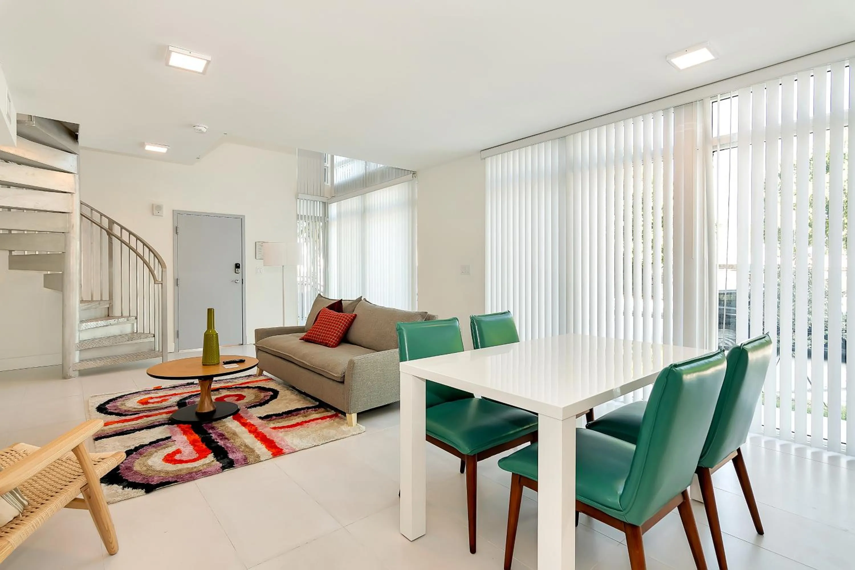 Living room in Roami at Grove 27