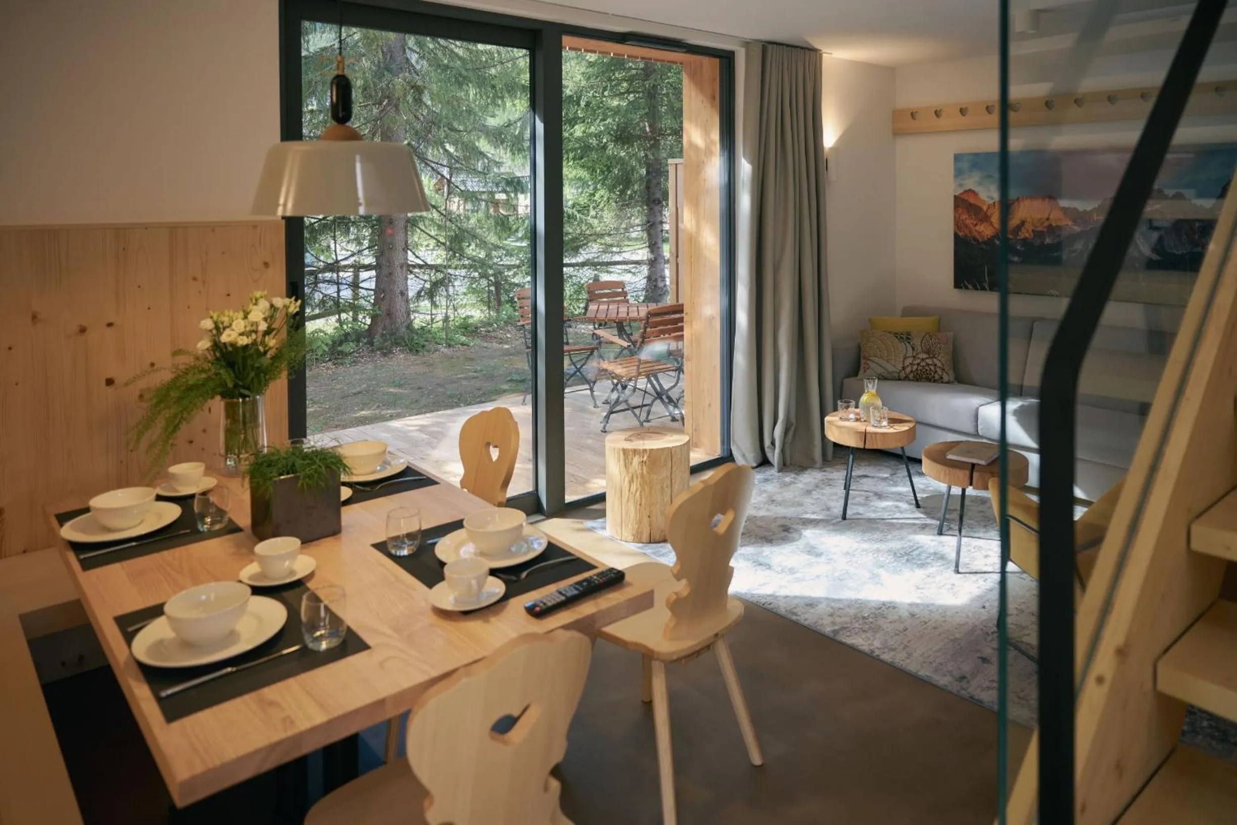 Living room in Triangel Boutique Hotel