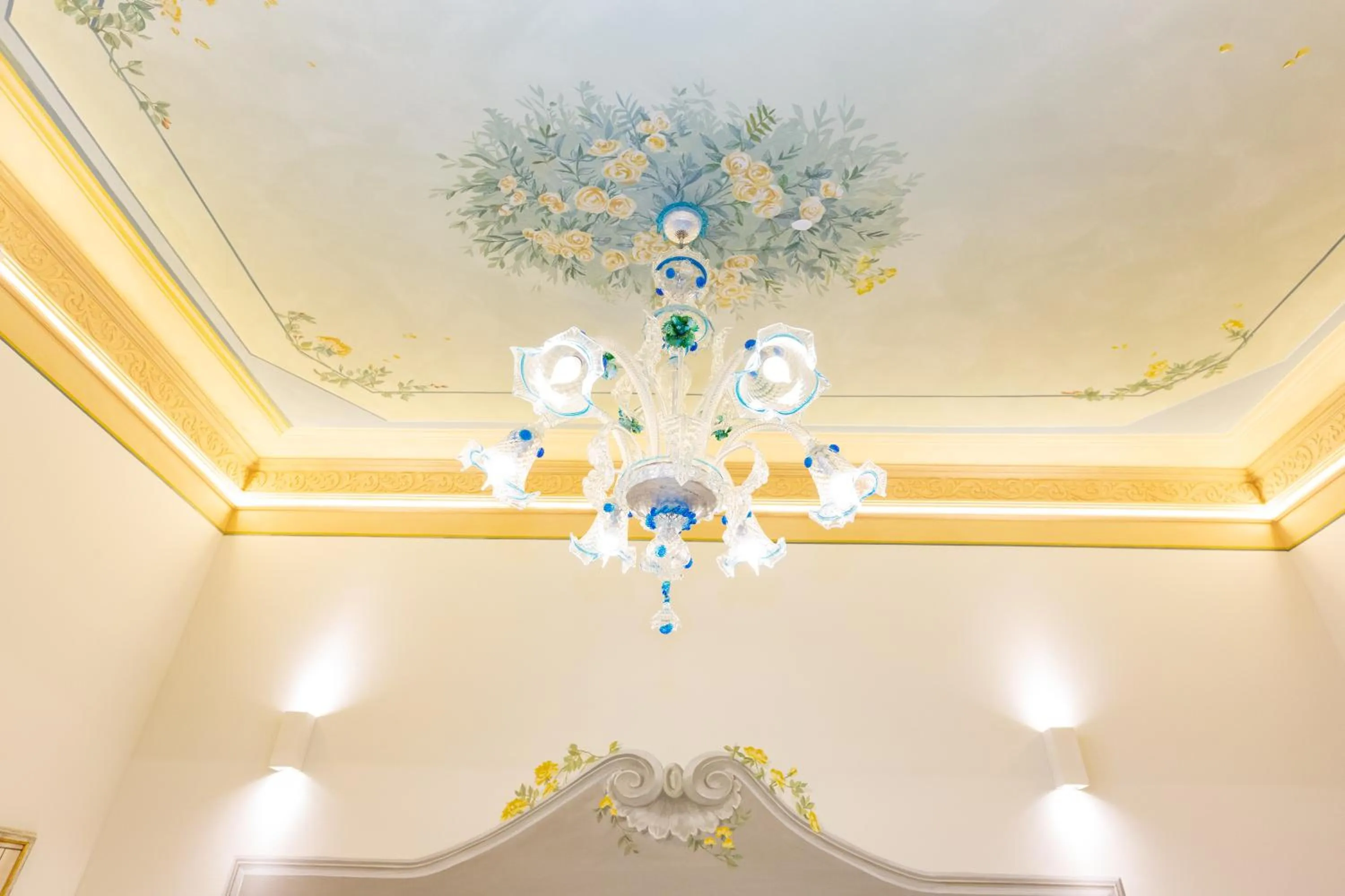 Decorative detail in Villa Tortorelli