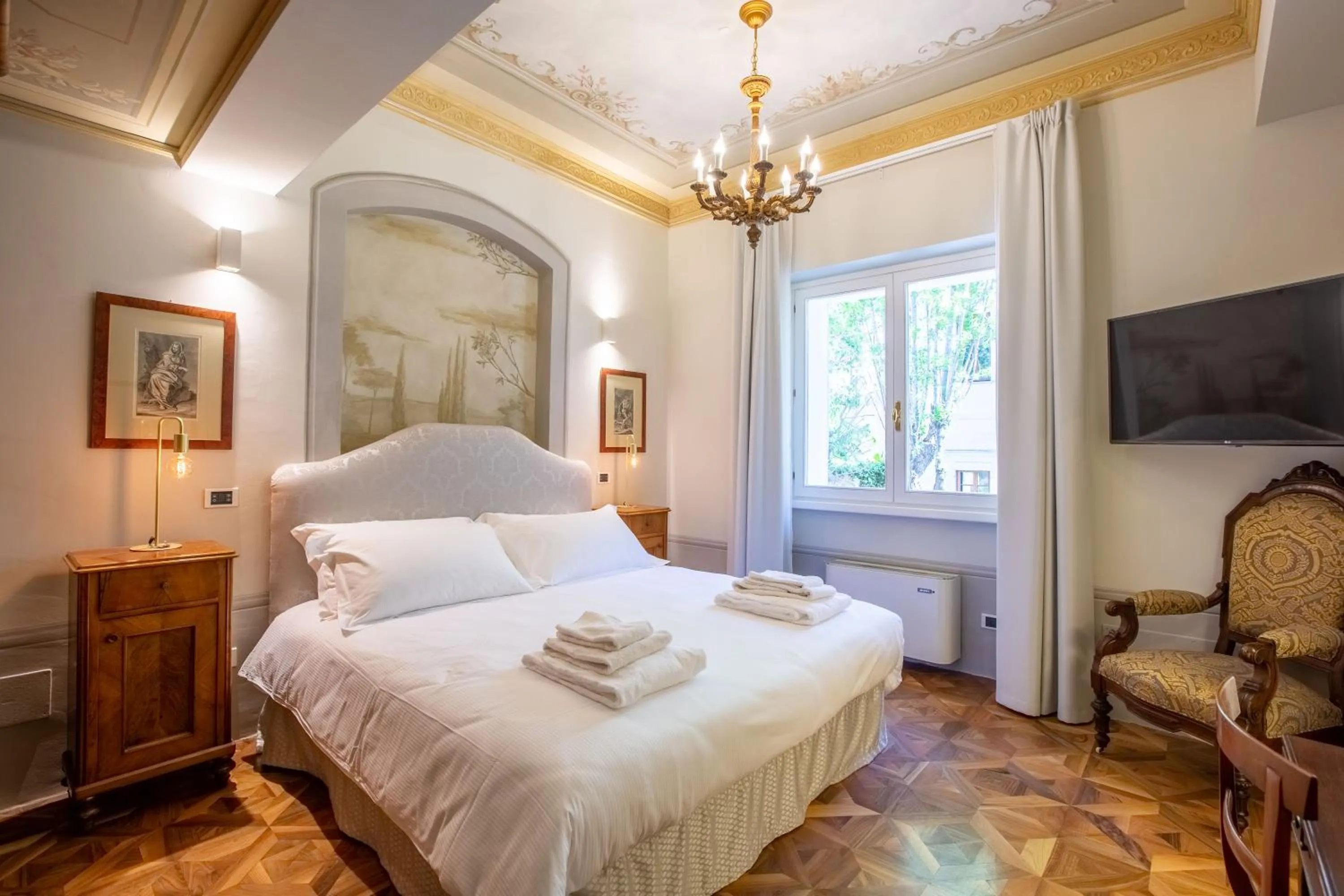 Photo of the whole room, Bed in Villa Tortorelli