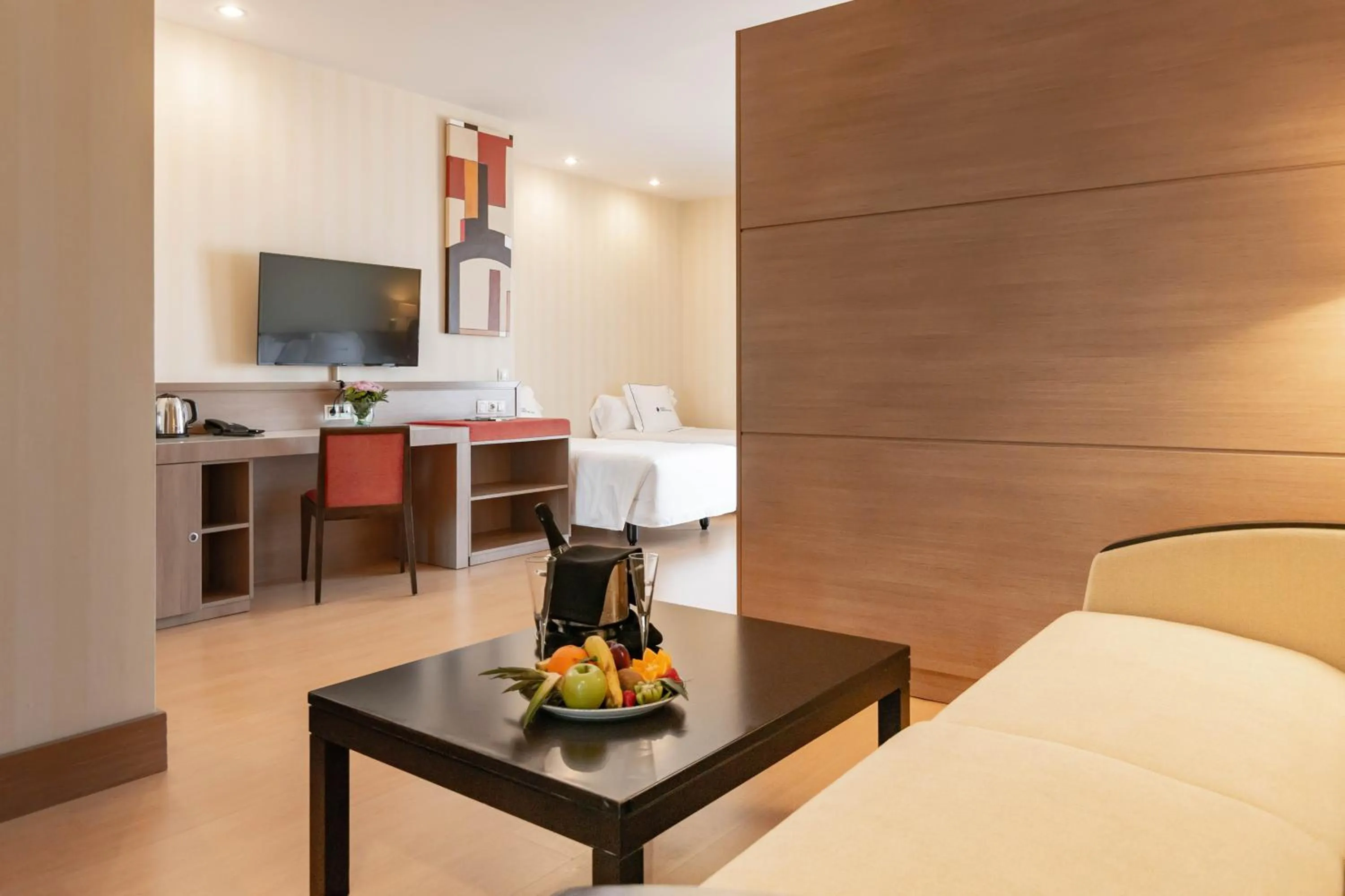 Photo of the whole room, Bed in Hotel Ibersol Atrio del Mar