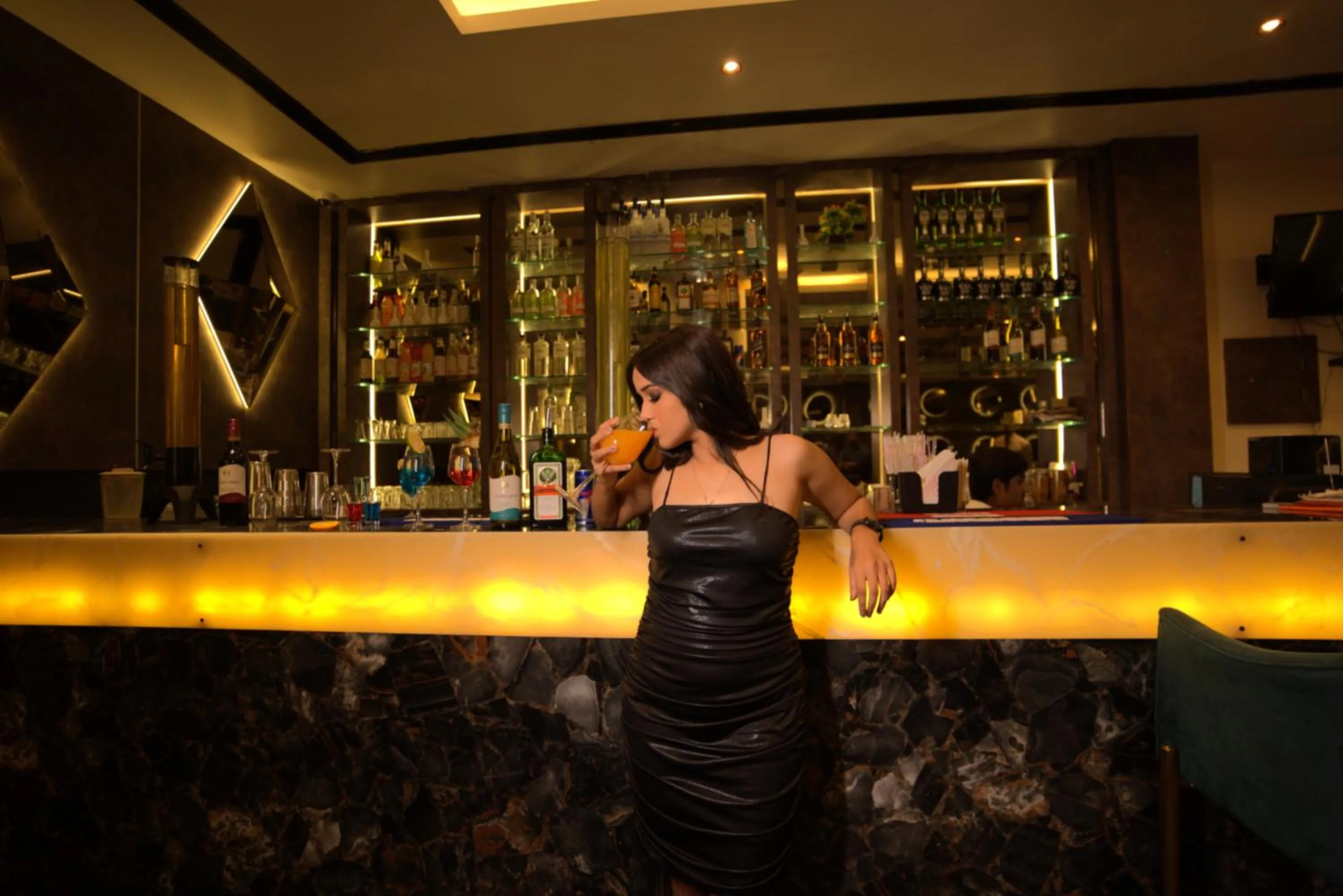 Lounge or bar in Hotel Pradeep Star Inn