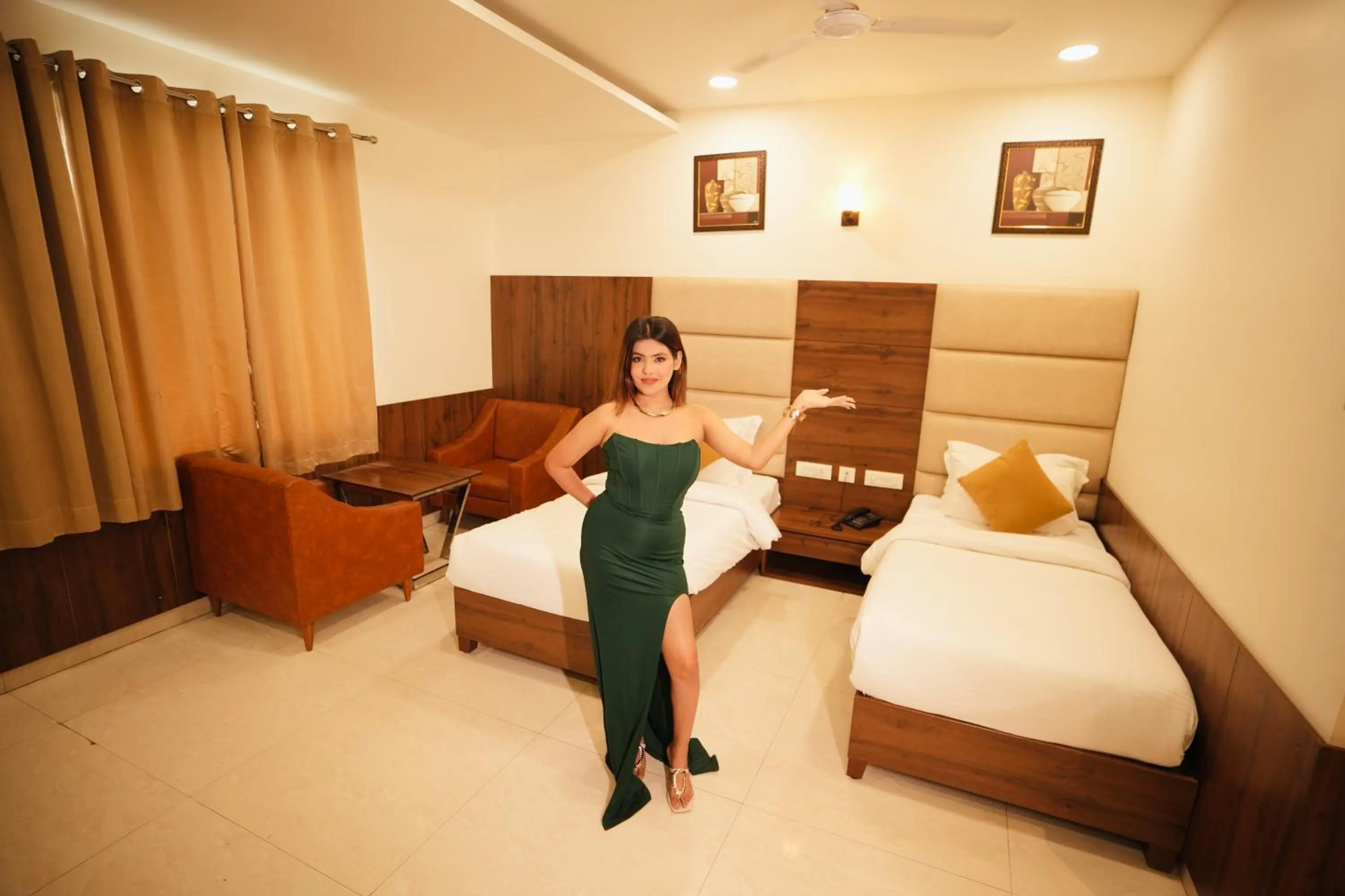 Bedroom, Bed in Hotel Pradeep Star Inn