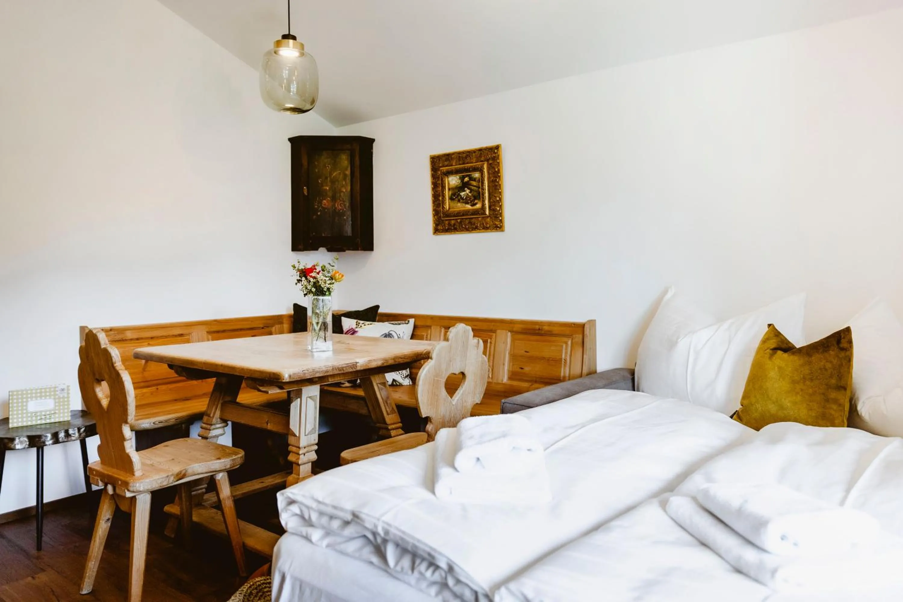 Bed in Seehotel Berau