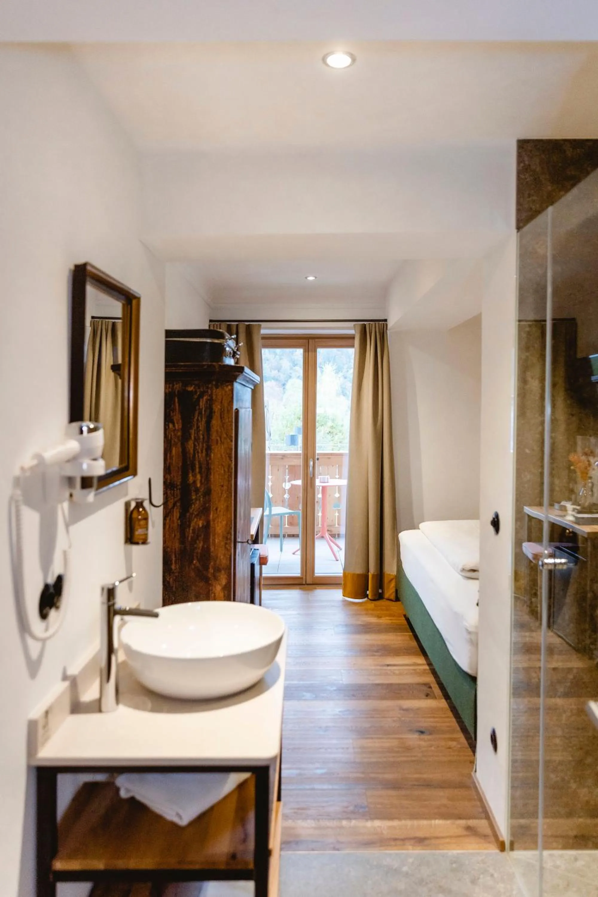 Bed in Seehotel Berau