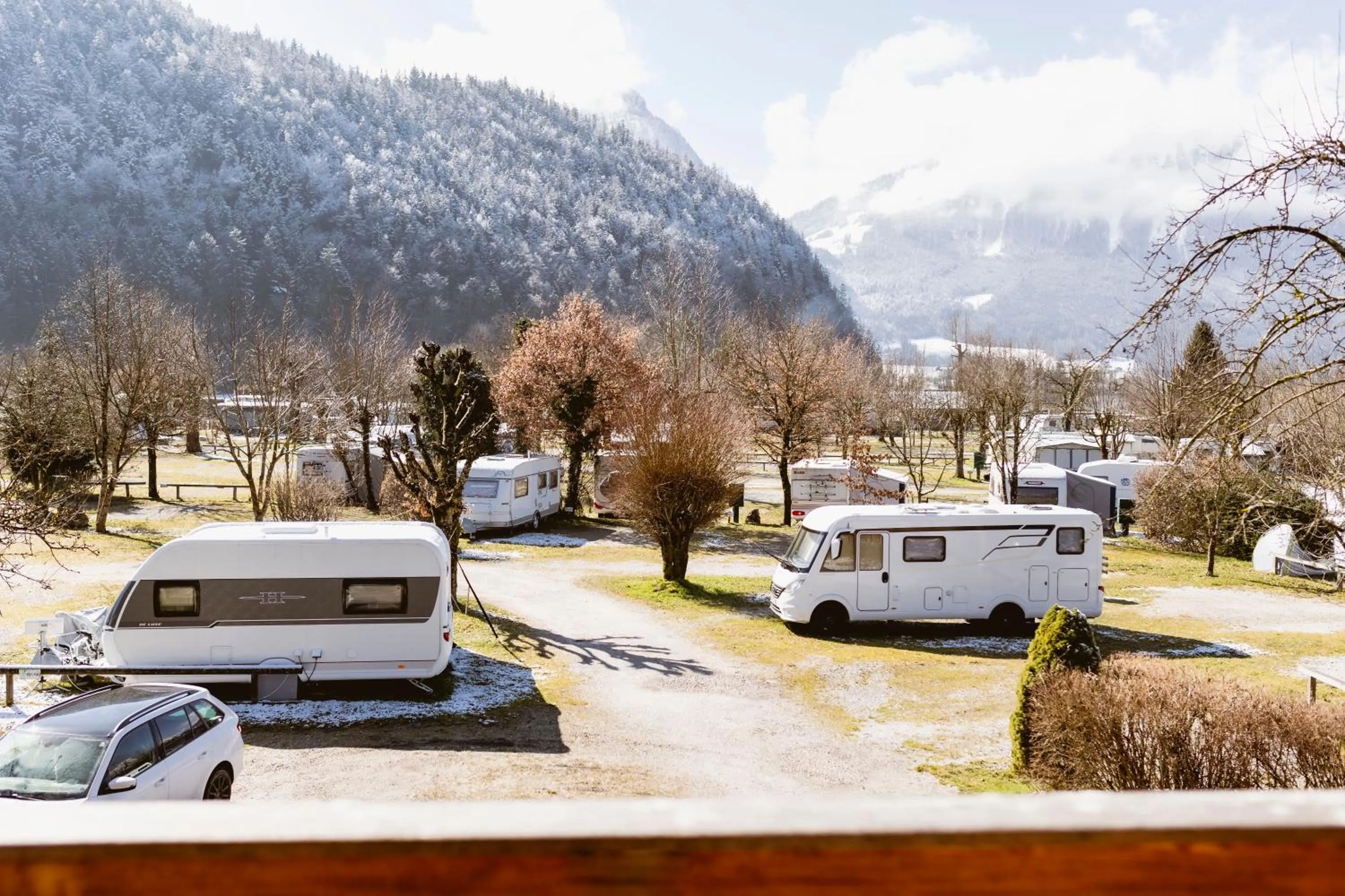 Mountain view in Seehotel Berau