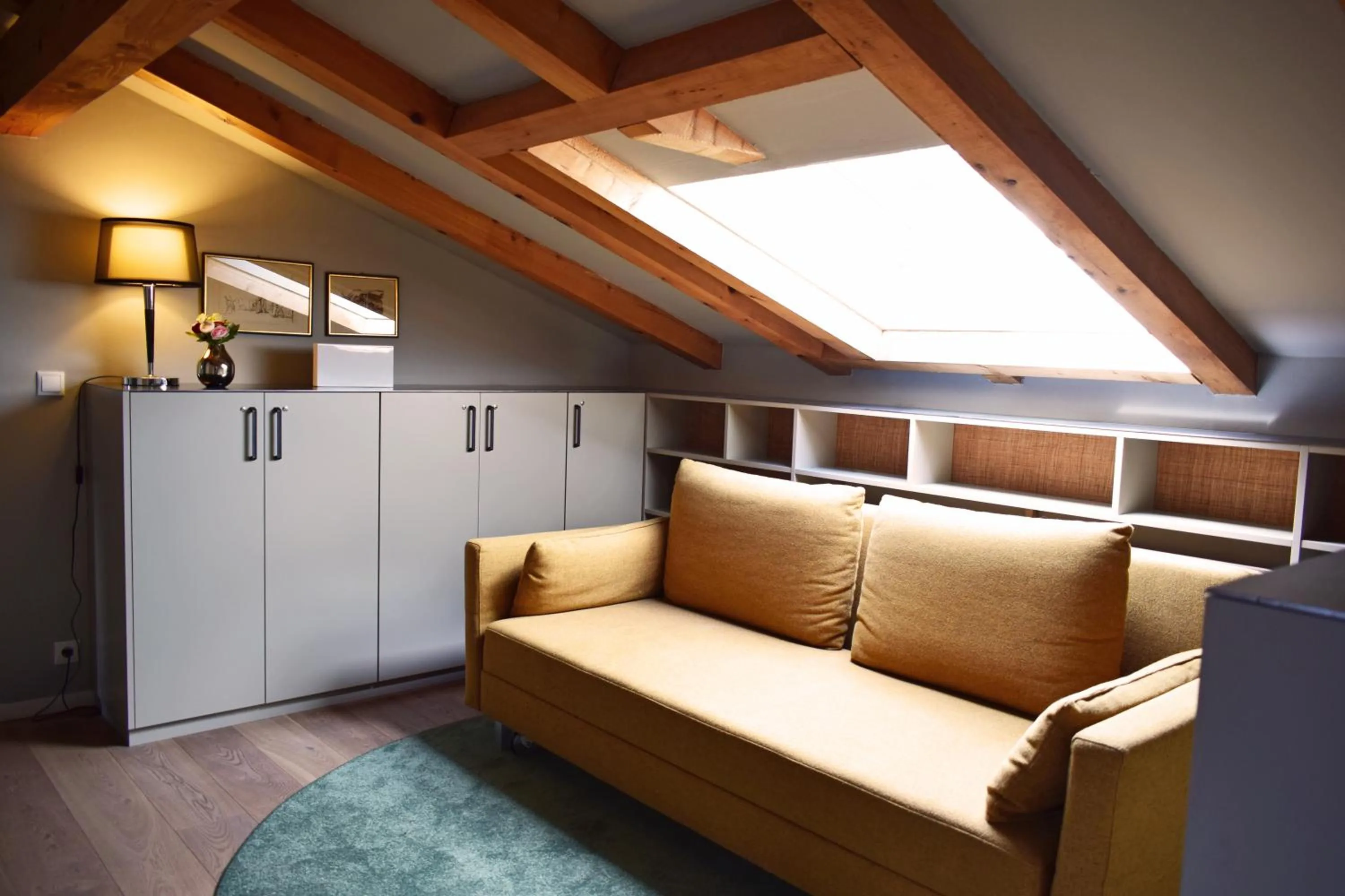 Seating area in Seehotel Berau